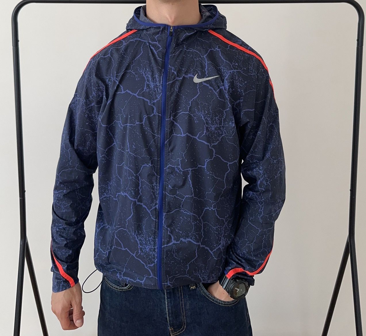 Nike IMPOSSIBLY LIGHT BLUE NIKE LIGHTNING JACKET Mens M Size US M / EU 48-50 / 2 - 1 Thumbnail