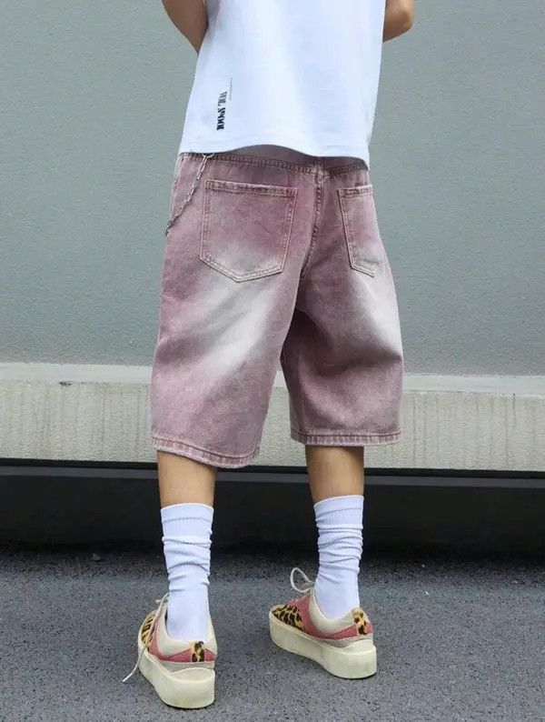 Jean Kitazawa x Fuji Faded Purple Jorts Jeans sh Size US 37 - 7 Thumbnail