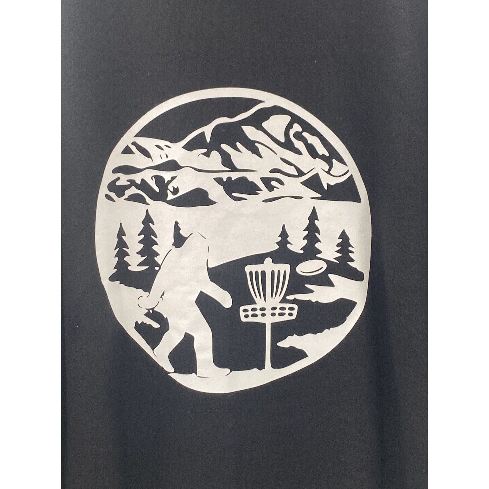 The Unbranded Brand Disc Golf Pullover Hoodie M Dual Logo Double SASQUATCH Size US M / EU 48-50 / 2 - 3 Thumbnail