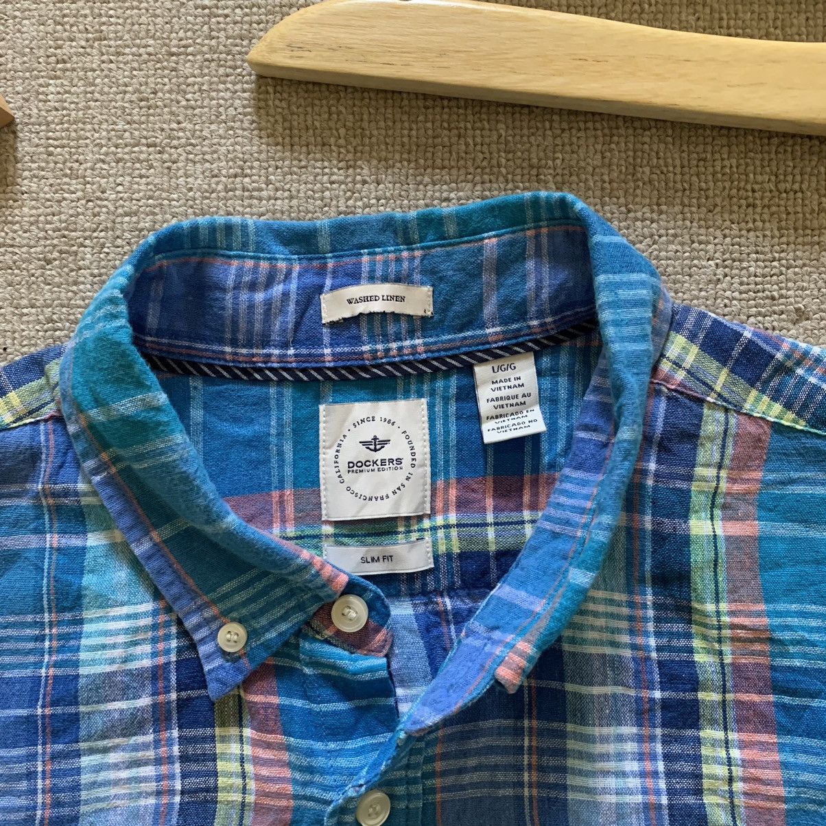 Dockers Dockers Slim Fit Washed Linen Size US L / EU 52-54 / 3 - 4 Thumbnail