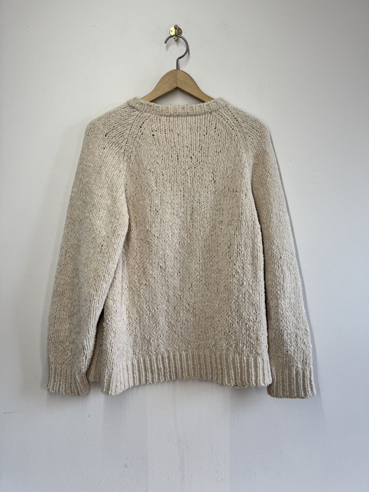 Ts(S) ts(s) Hand Dyed Cotton Mole Yarn Crewneck - Natural Size US M / EU 48-50 / 2 - 3 Thumbnail