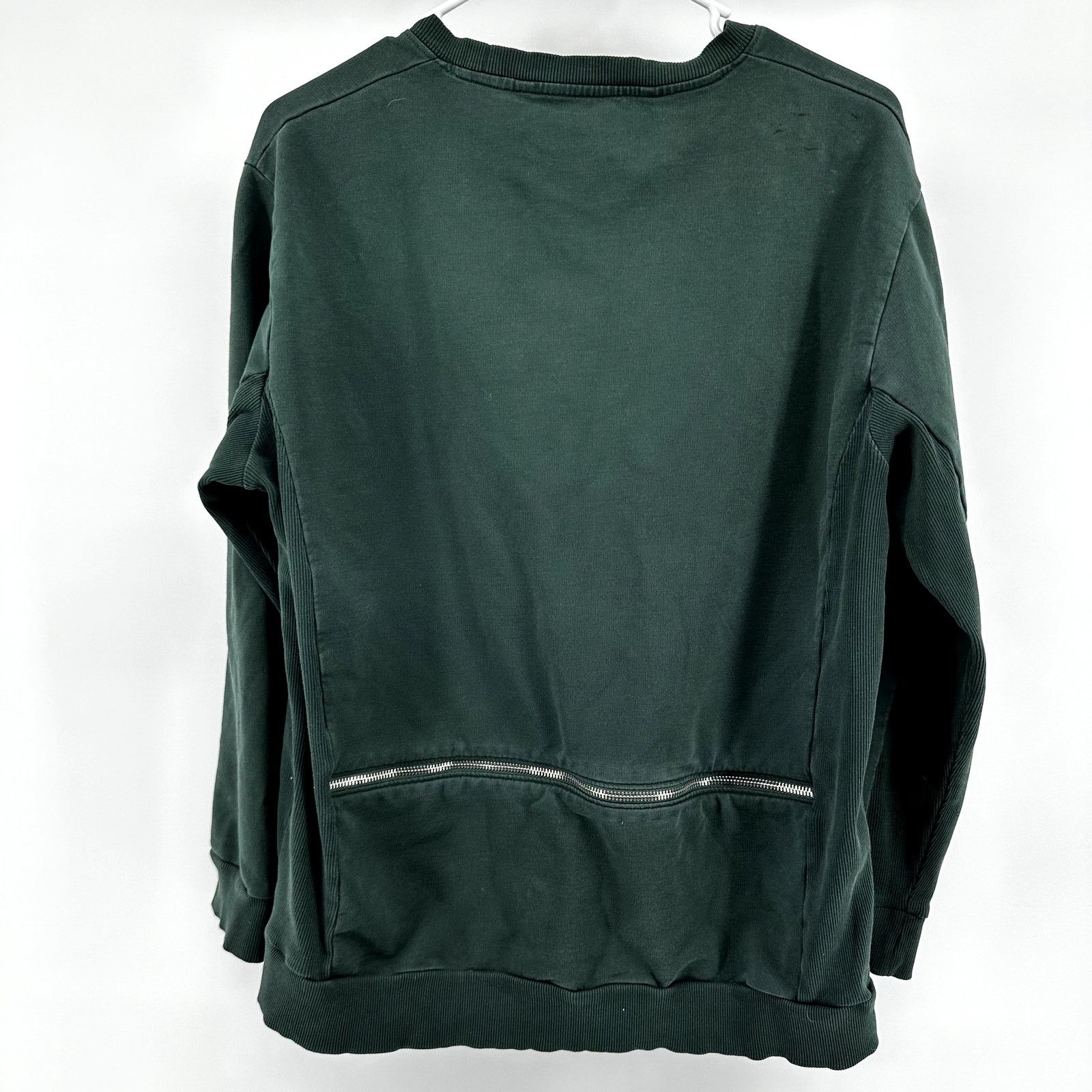 Other Universal Standard Equator Zip Sweatshirt Cotton Green S Size S / US 4 / IT 40 - 6 Thumbnail
