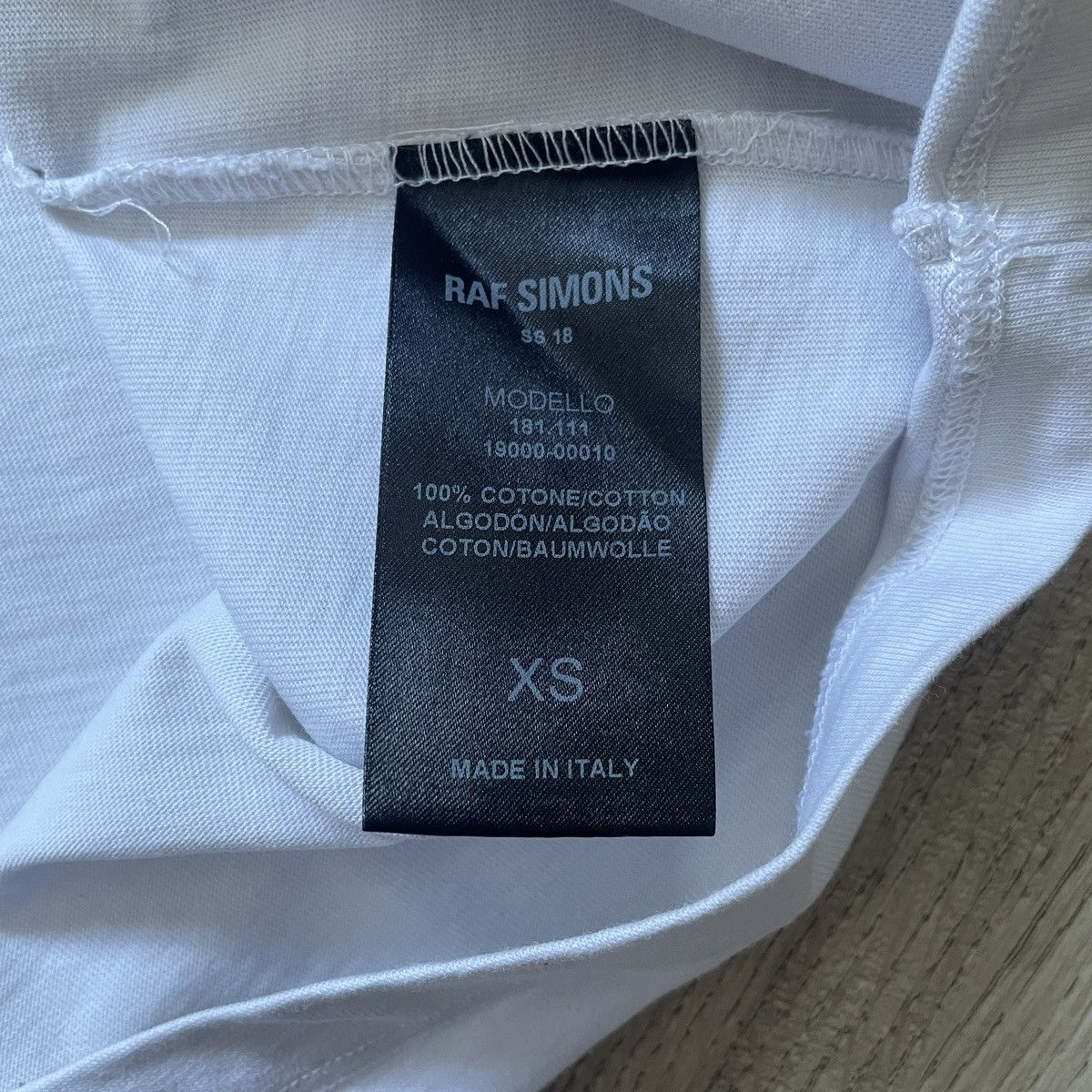 Raf Simons Raf Simons SS18 Joy Division Substance T Shirt Size US XS / EU 42 / 0 - 5 Thumbnail