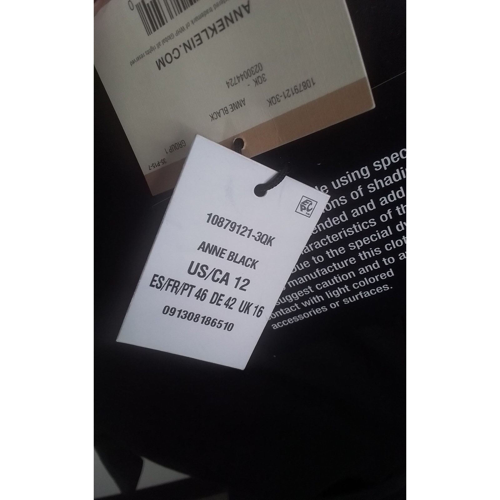 Anne Klein Anne Klein Dress Women's 12 Black NWT Size XL / US 12-14 / IT 48-50 - 9 Thumbnail
