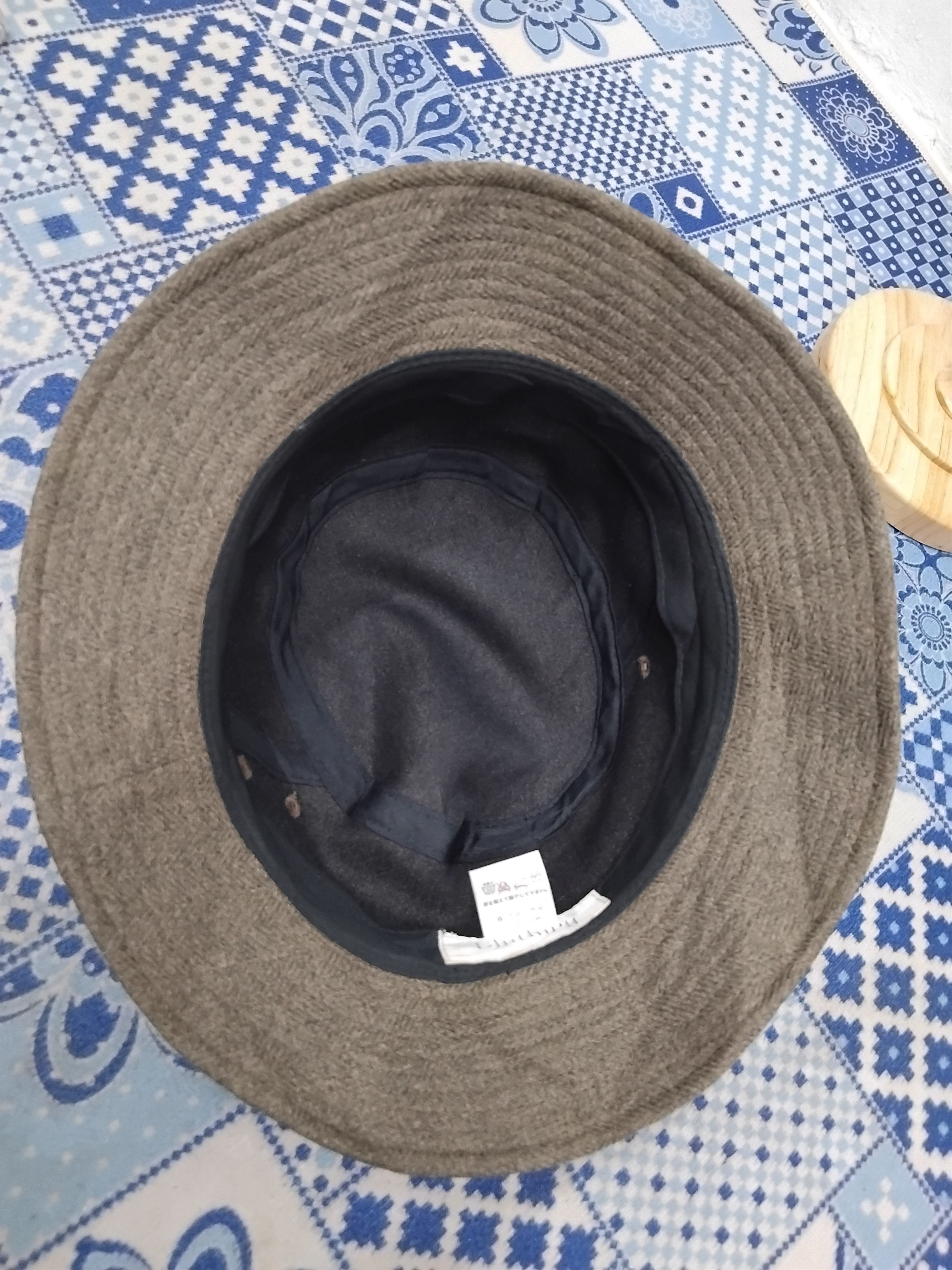Japanese Brand Clothing brown Japanese hat Size 38 - 3 Thumbnail