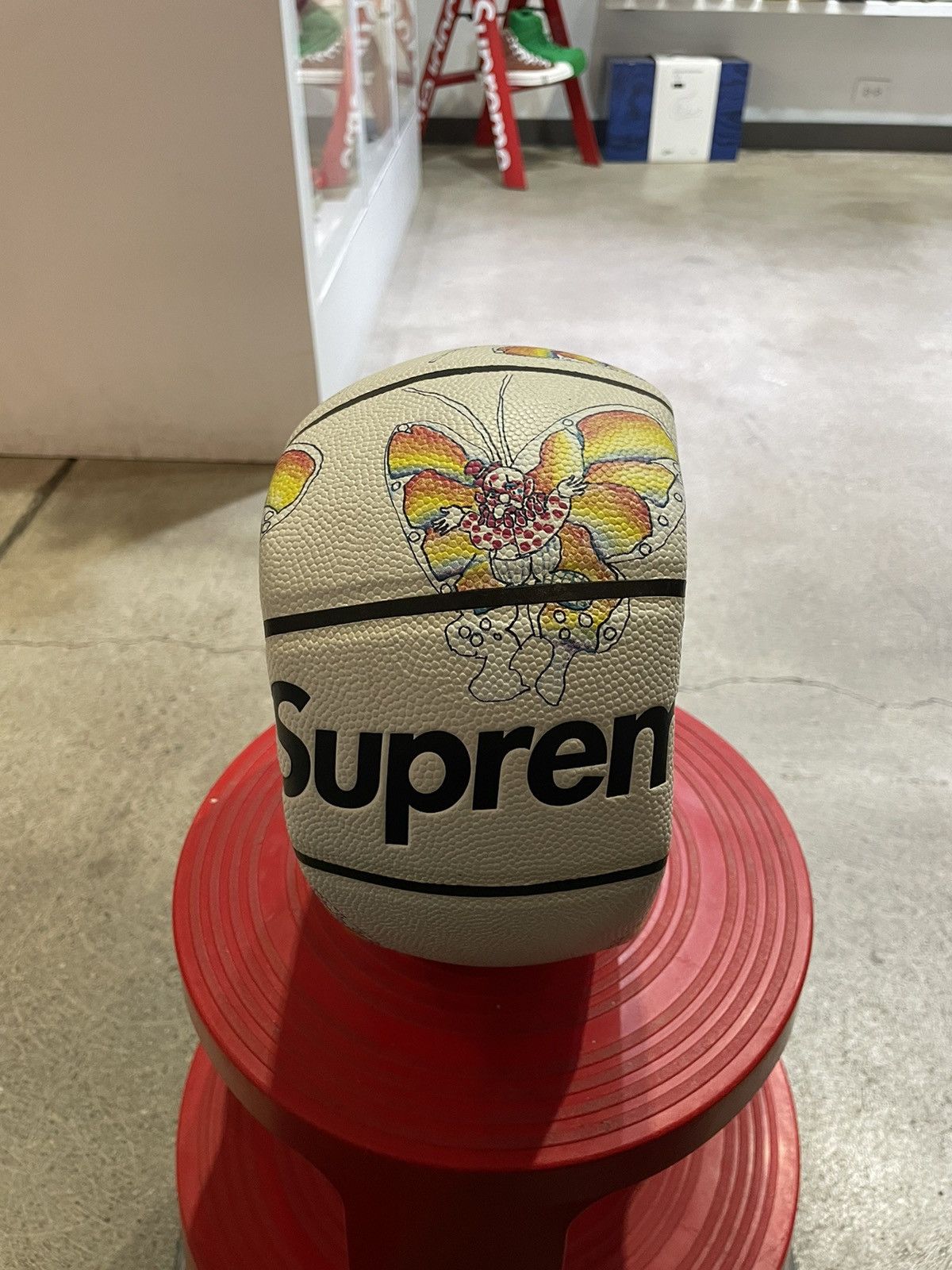 Supreme Gonz Butterfly Spalding Basketball