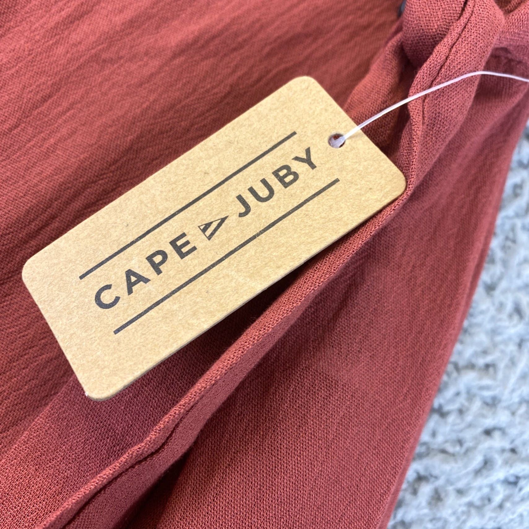 Vintage Cape Juby Long Maxi Skirt Women's XL Light Brown Mauve Solid Casual All Seasons Size 40" / US 18 - 3 Thumbnail