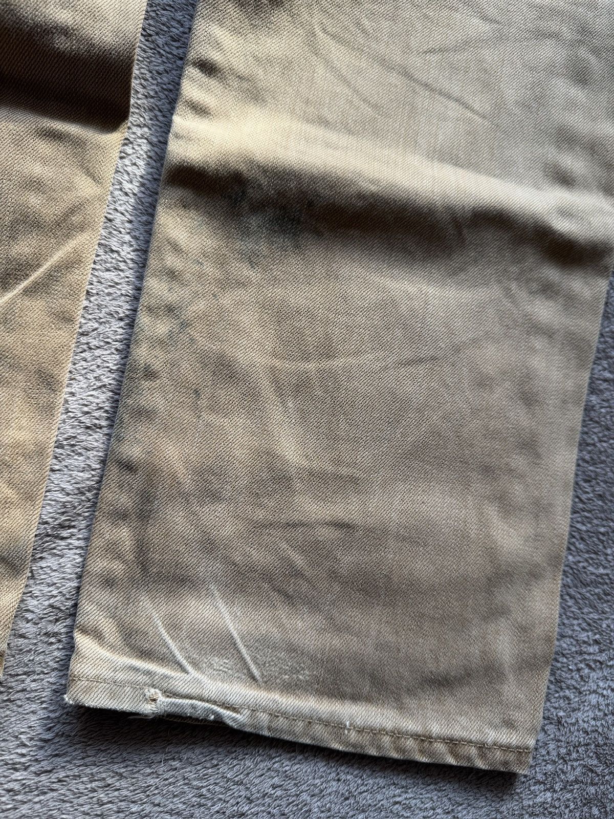 Japanese Brand Carhartt Racked Crazy Jeans Y2K Mudwash LGB if6was9 vibe Size US 34 / EU 50 - 5 Thumbnail