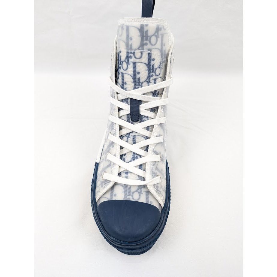 Dior o1rshd1 B23 HT Oblique Transparency in Blue Size US 12 / EU 45 - 7 Thumbnail