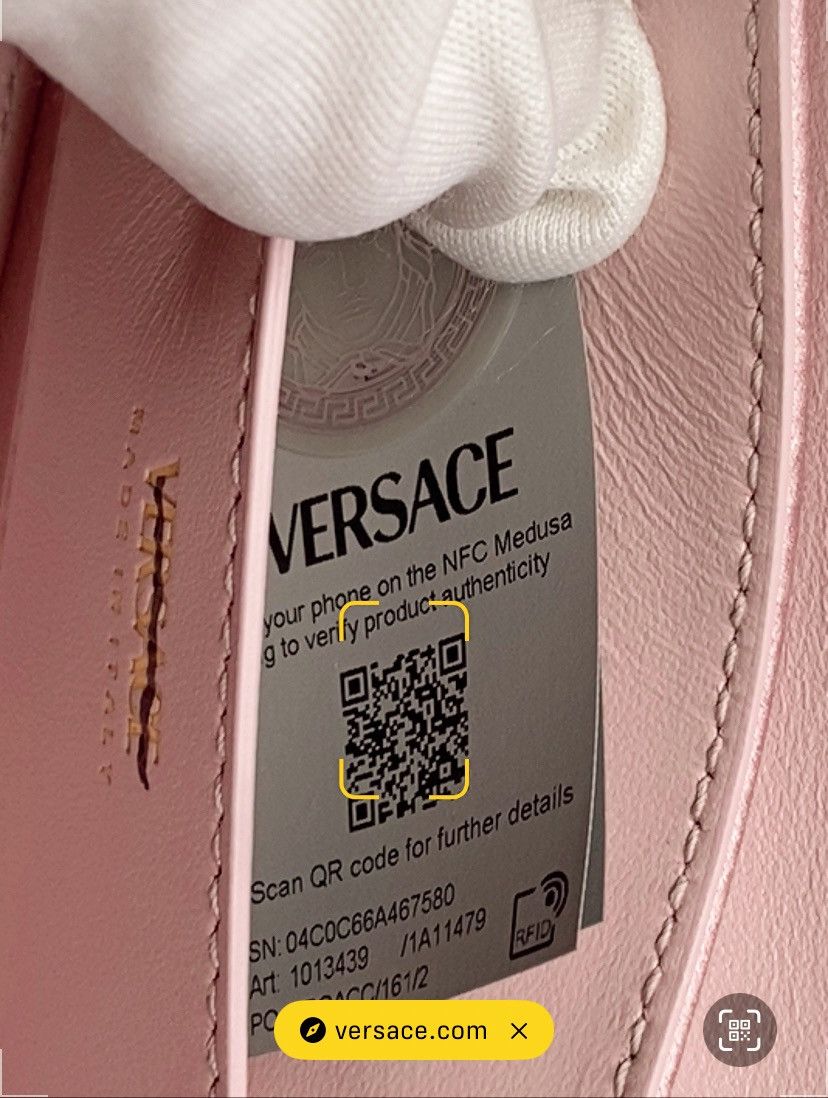 Versace Versace La Medusa Satin Mini Bag Size ONE SIZE - 16 Thumbnail