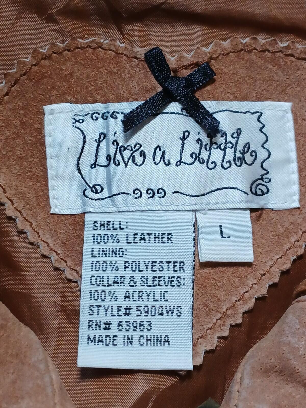 Other Live A Little suede ribbed knit jacket women's Size Large Size L / US 10 / IT 46 - 2 Thumbnail