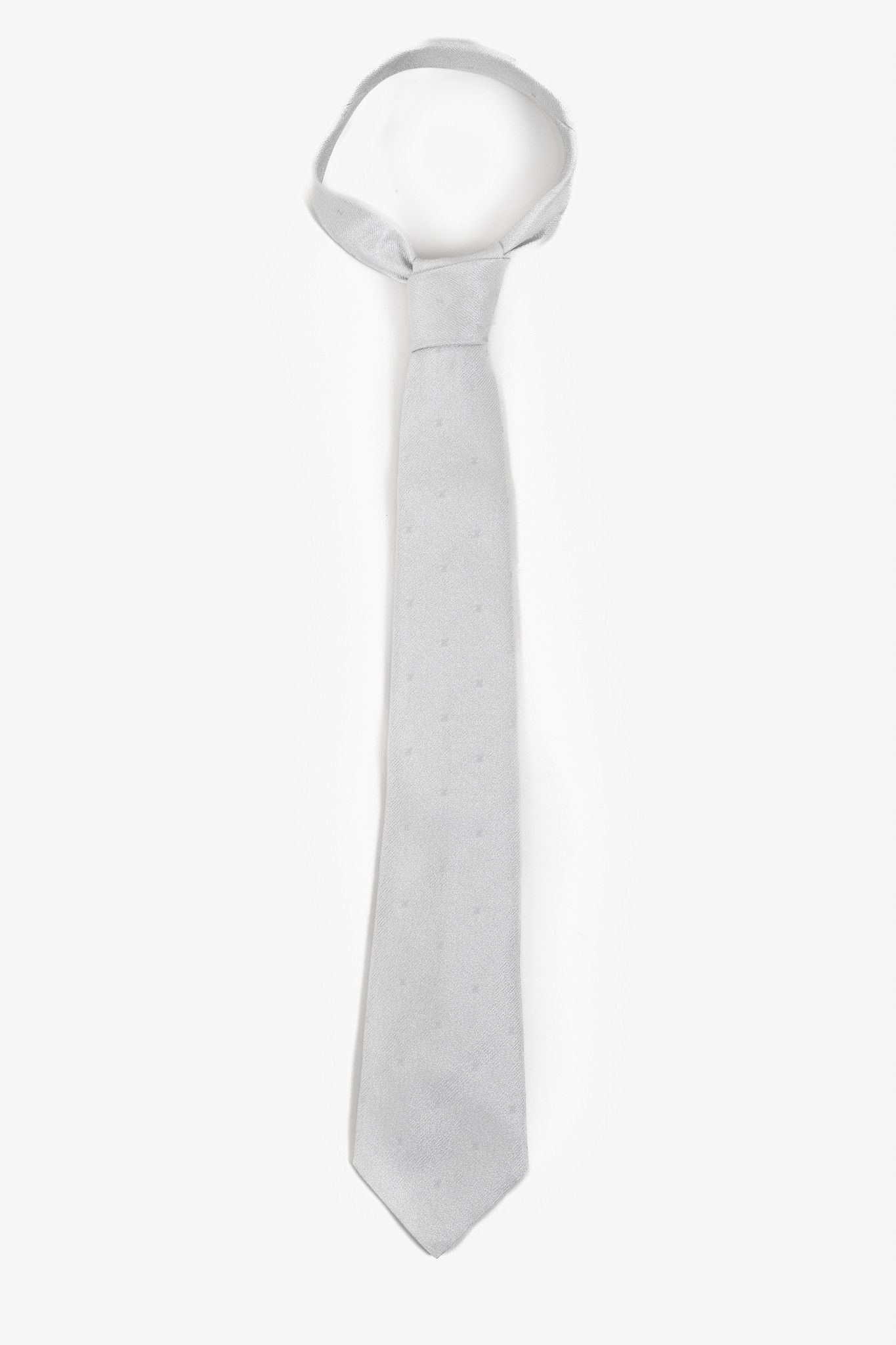 Chanel Chanel CC Monogram Embroidered Jacquard Silk Tie Size ONE SIZE - 2 Thumbnail