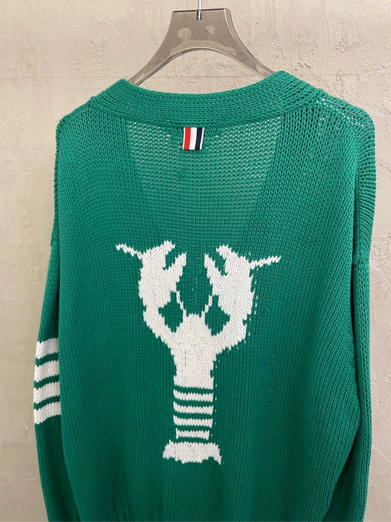 Thom Browne Thom browne Size 2 Turquoise lobster four-striped knitted Size M / US 6-8 / IT 42-44 - 4 Thumbnail