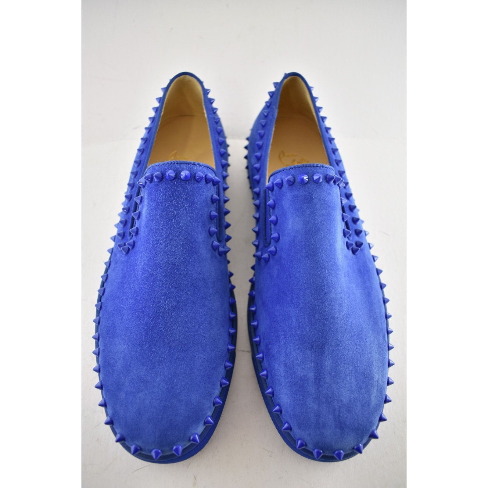 Christian Louboutin Christian Louboutin Pik Boat Electric Blue Spikes US 10.5 Size US 10.5 / EU 43-44 - 5 Thumbnail