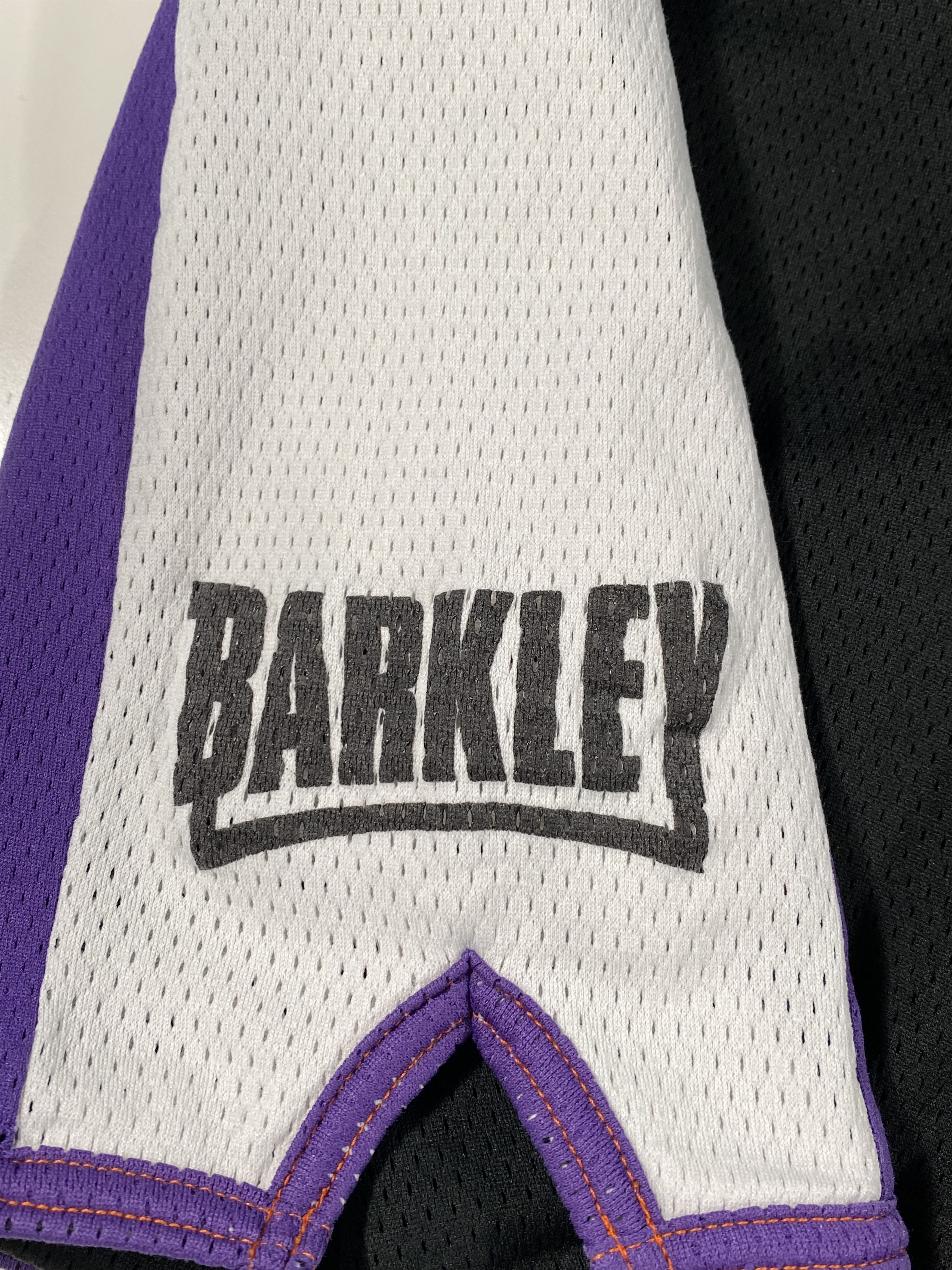 Nike Vintage Nike CB34 Barkley Black / Purple Mesh Shorts Size US 32 / EU 48 - 2 Thumbnail