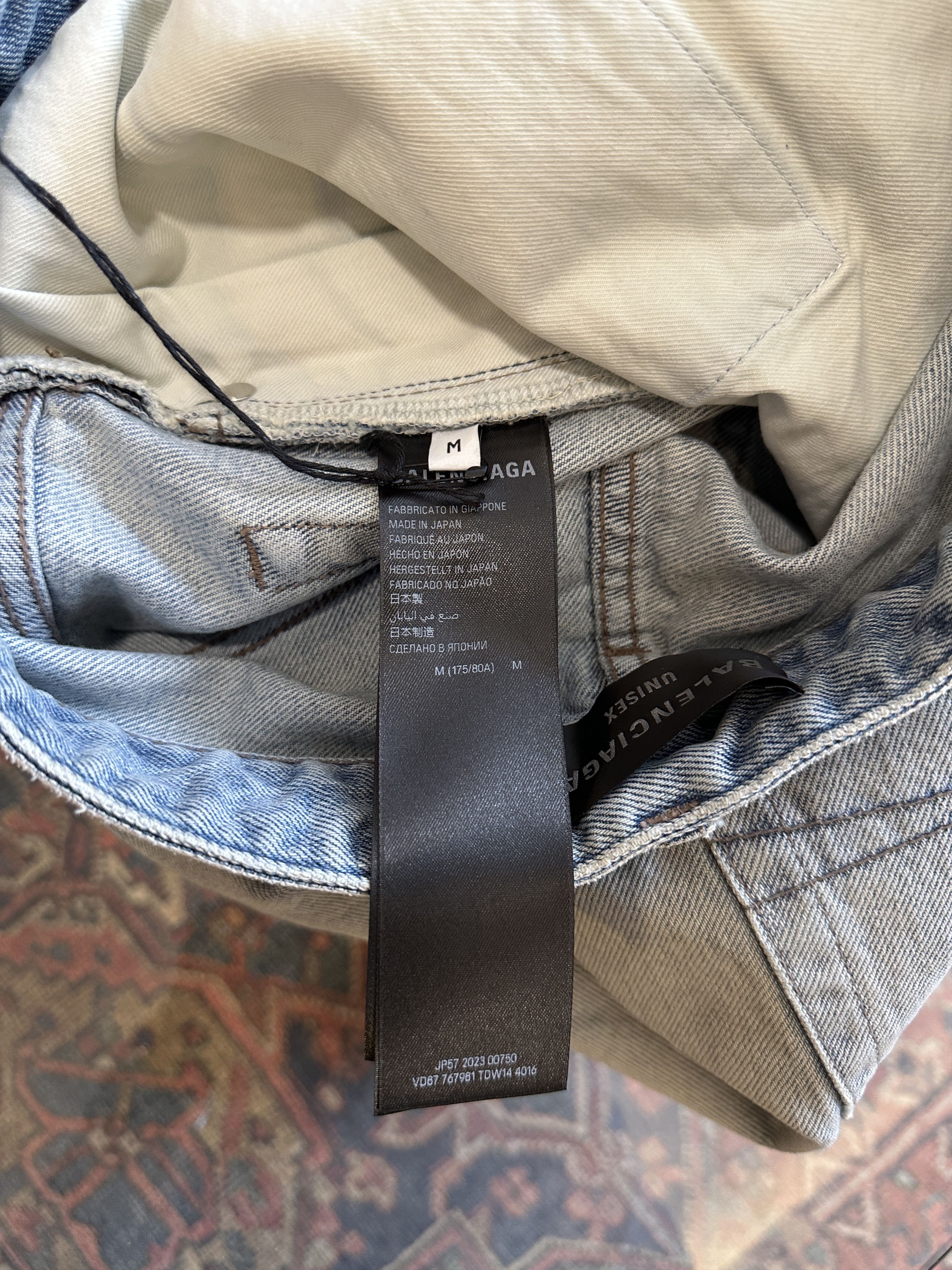 Balenciaga Brand New Balenciaga Outline Denim Size US 32 / EU 48 - 5 Thumbnail