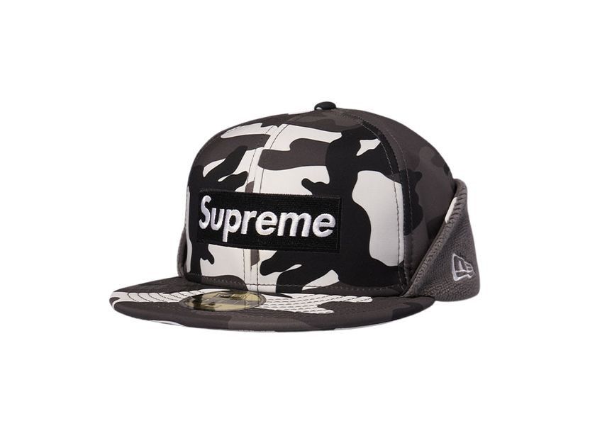 Supreme Supreme New Era Windstopper Bogo Earflap Snow Camo Hat 7 1/4 |  Grailed