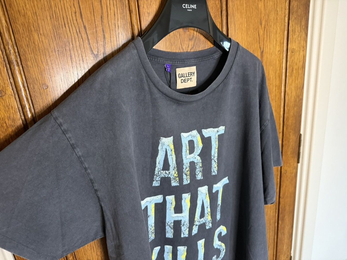 Gallery Dept. Gallery Dept Art that Kills logo t shirt Large Size US L / EU 52-54 / 3 - 8 Thumbnail