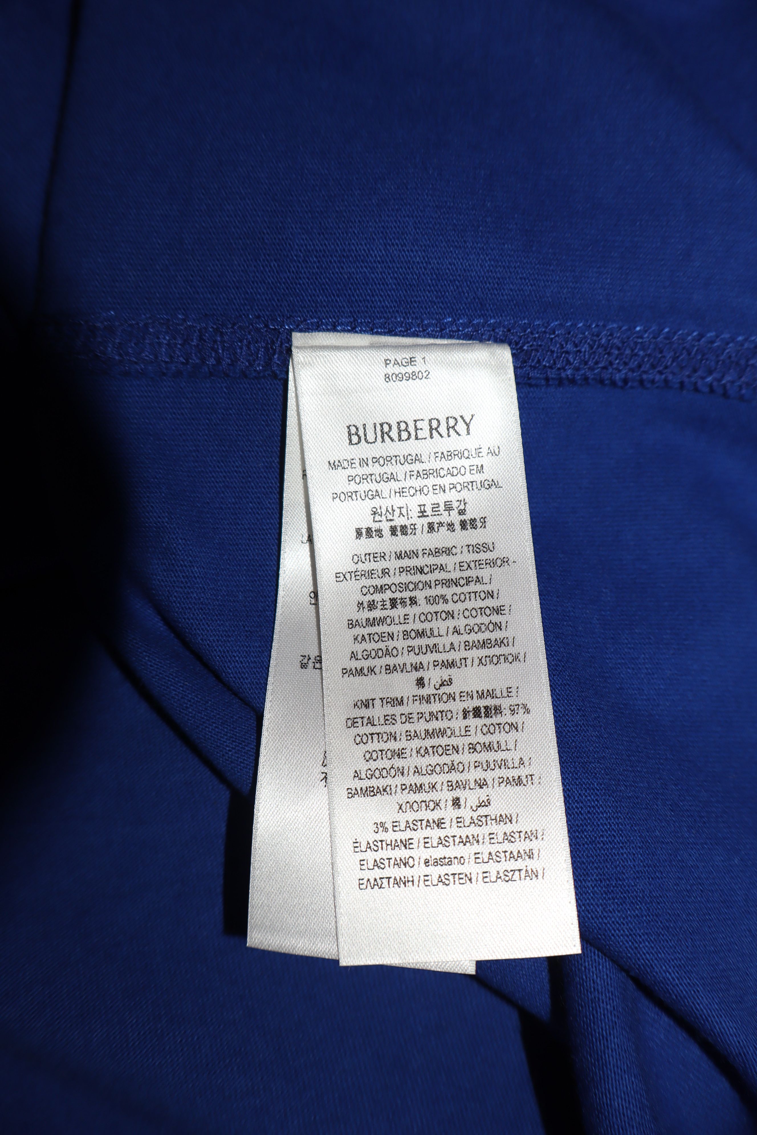 Burberry Burberry inspire logo t-shirt Size US M / EU 48-50 / 2 - 9 Thumbnail