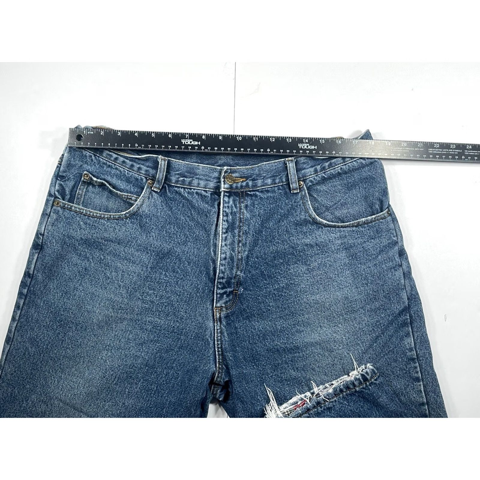 Denime Guide Gear Relaxed Fit Jeans Men’s Blue Cotton Size 40Wx29L Casual Denim Size US 40 / EU 56 - 2 Thumbnail