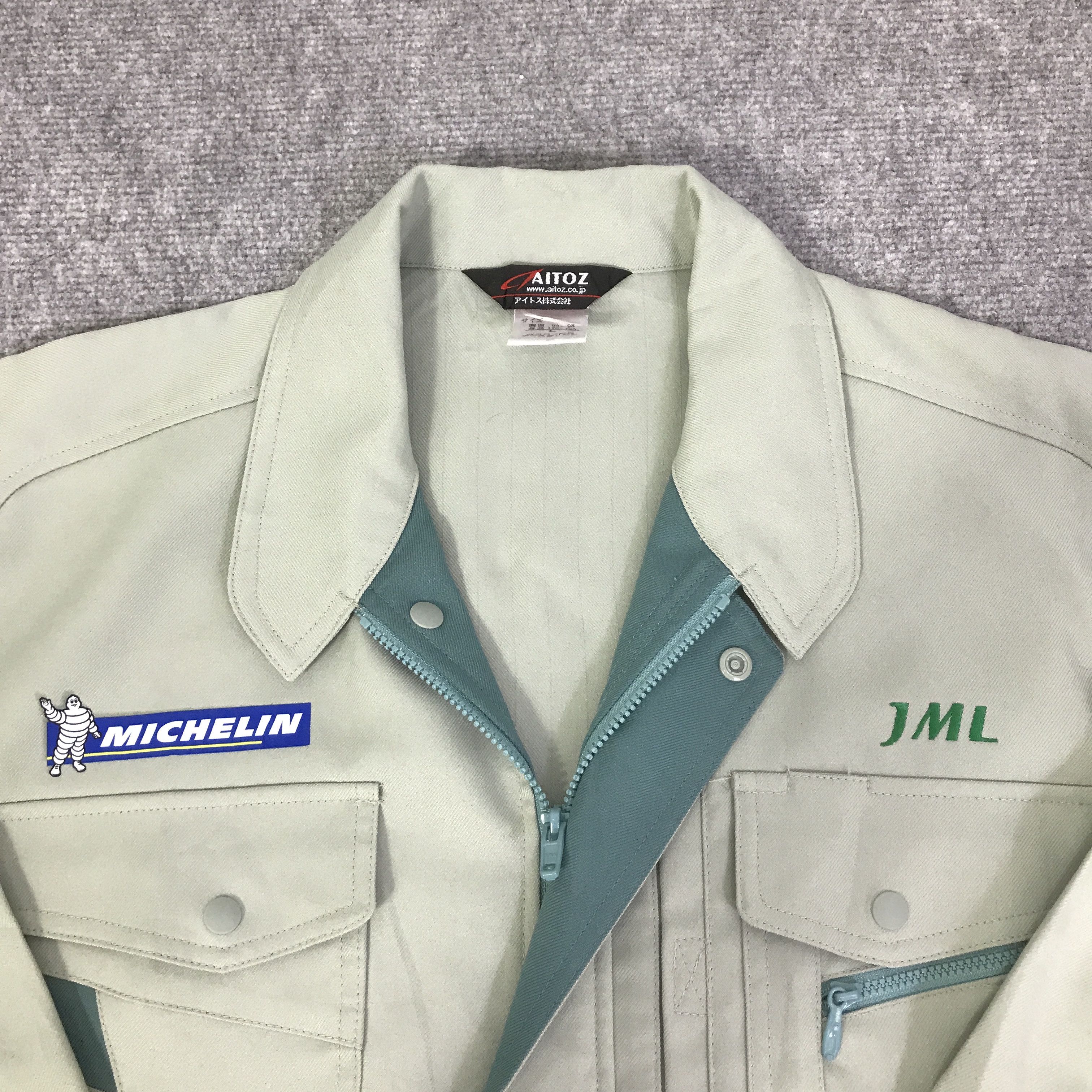 Japanese Brand MICHELIN RACING TYRE JAPAN CUSTOM JACKET K114B11 Size US L / EU 52-54 / 3 - 9 Thumbnail