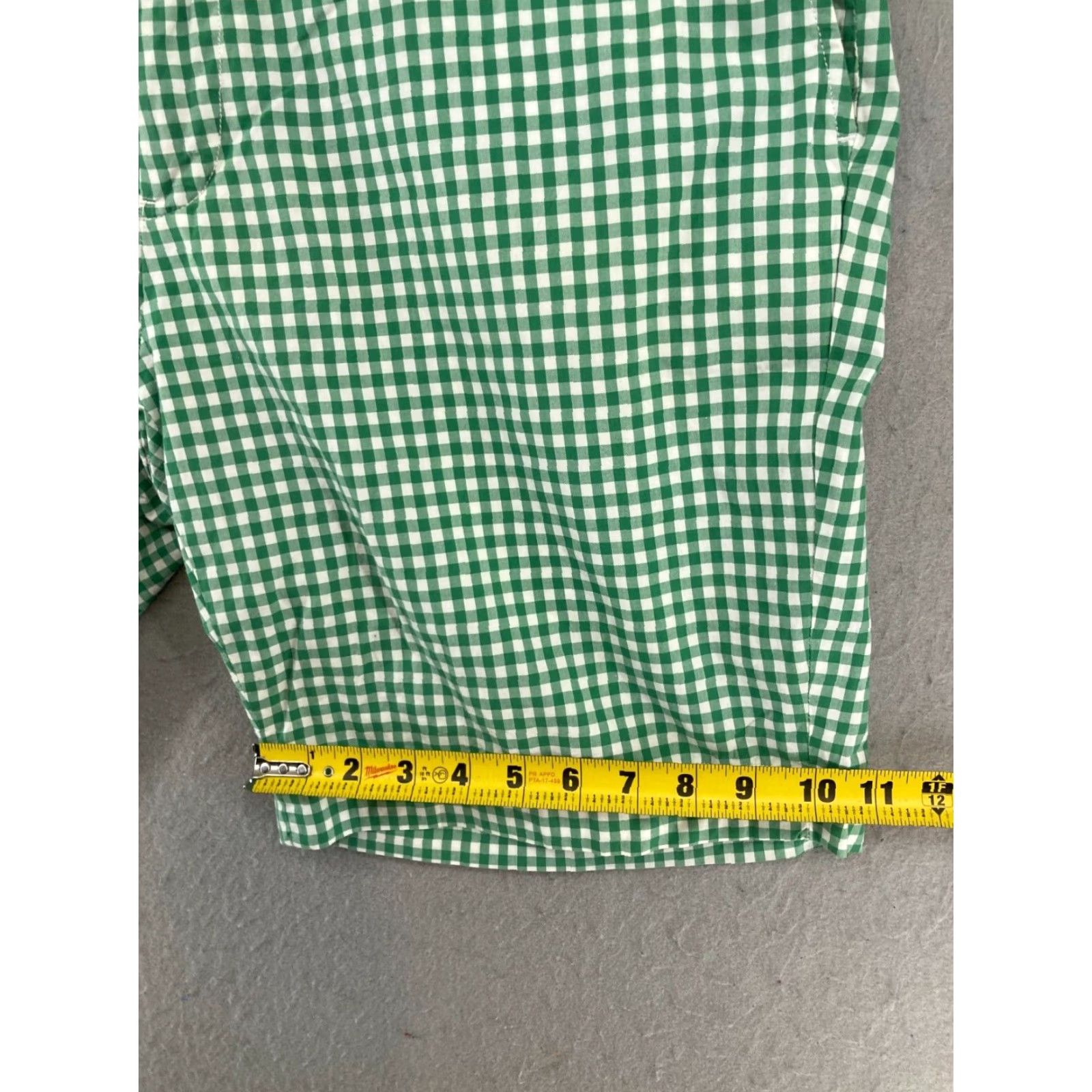 Polo Ralph Lauren Polo Ralph Lauren Mens Shorts 38 Green Check Preppy Size US M / EU 48-50 / 2 - 5 Thumbnail