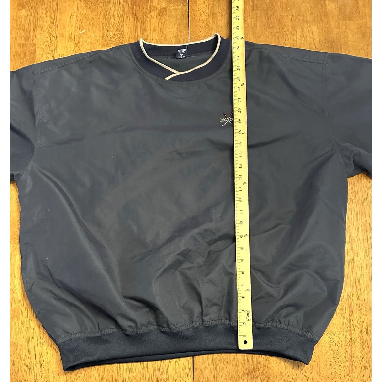 Big Dogs VINTAGE Big Dogs Windbreaker Jacket XL Navy blue Pullover Size US XL / EU 56 / 4 - 6 Thumbnail
