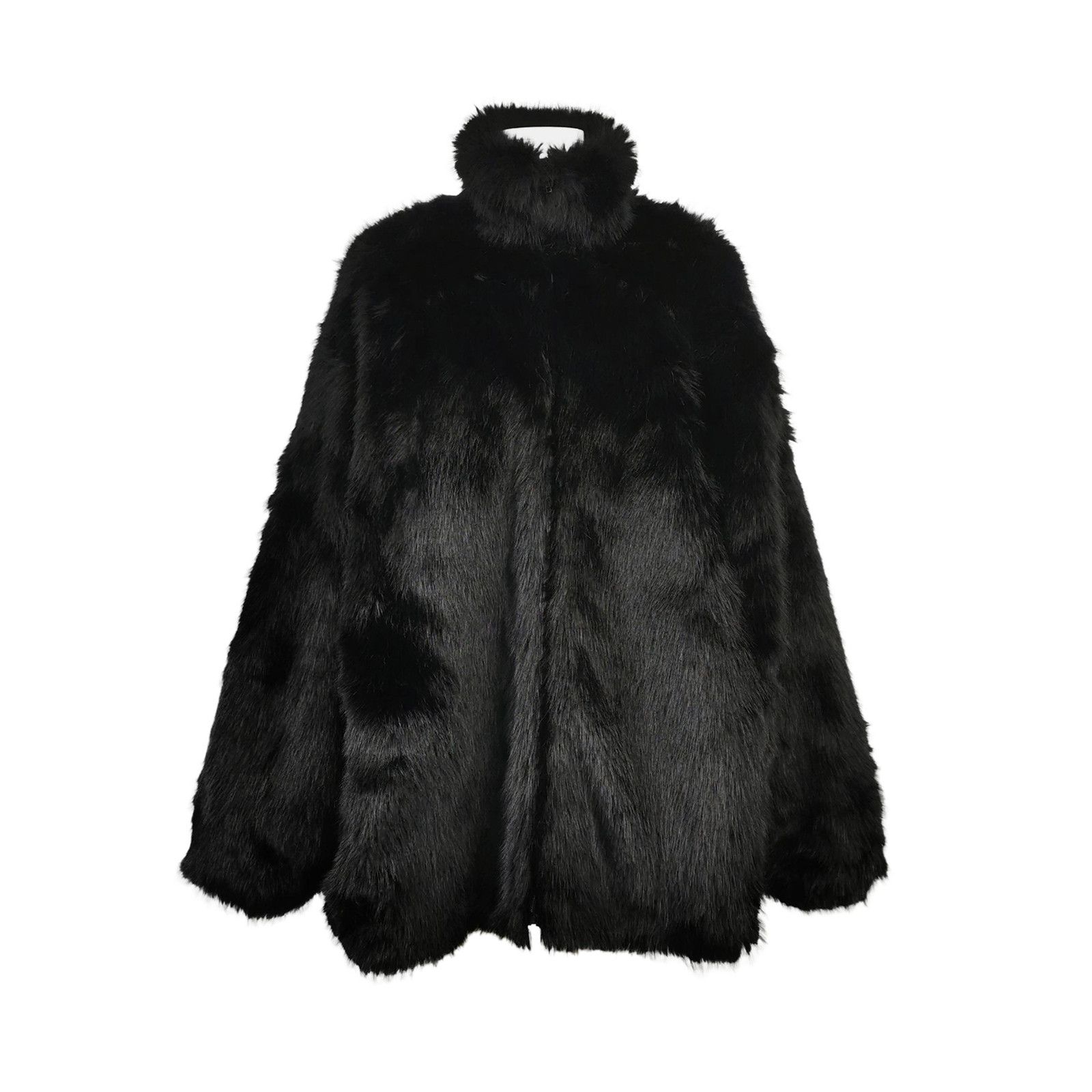Balenciaga Balenciaga Cropped Faux Fur Coat Jacket | Grailed
