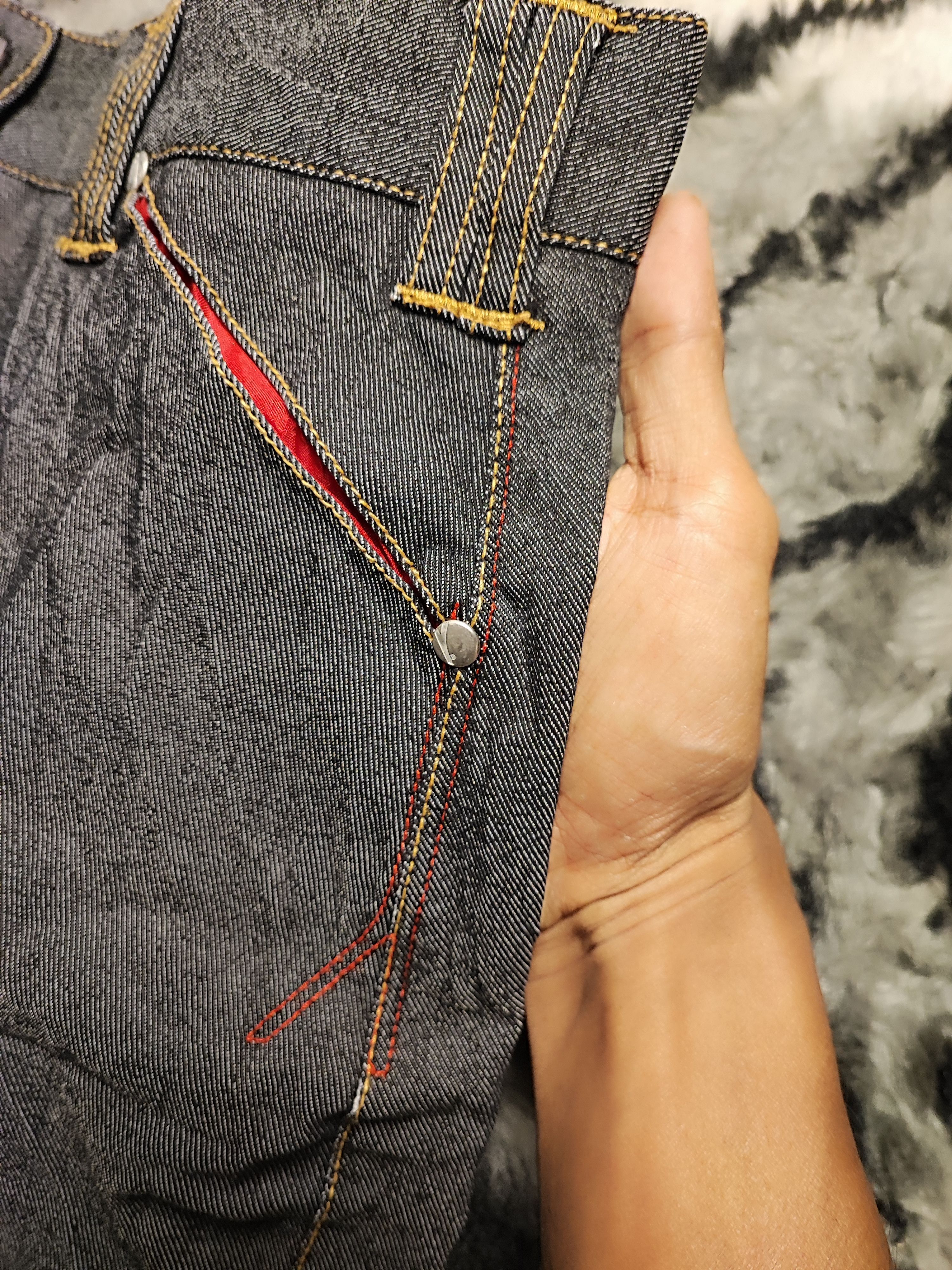 Levi's Archive 2000 Levi's Engineered Skirt Jeans 3D Twisted Seams Size 29" - 4 Thumbnail