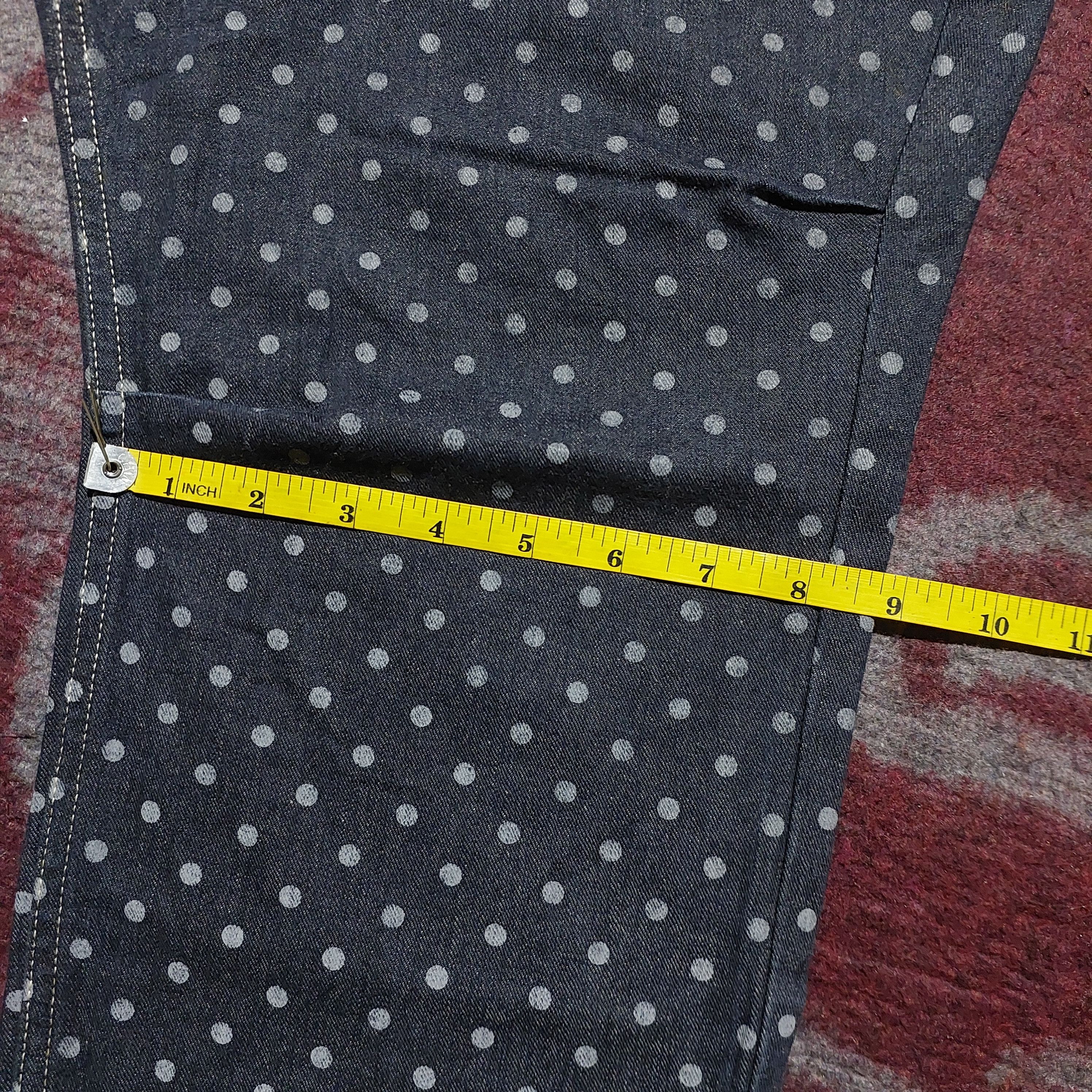 Kapital Kapital polca Clown button down denim pants Size US 32 / EU 48 - 18 Thumbnail