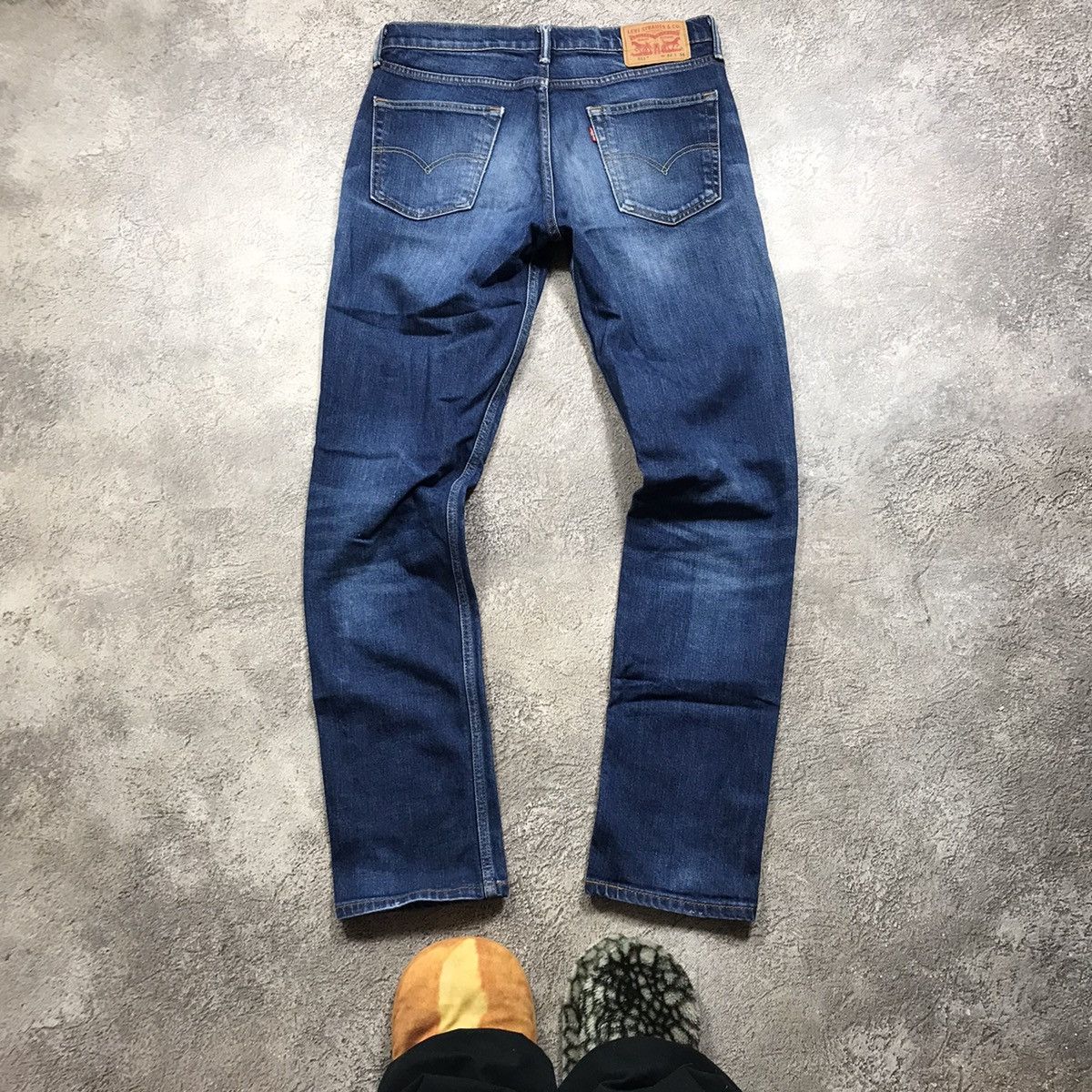 Vintage Vintage 90s Levis Distressed Baggy Jeans Grunge Thrashed 32 Size US 32 / EU 48 - 2 Thumbnail