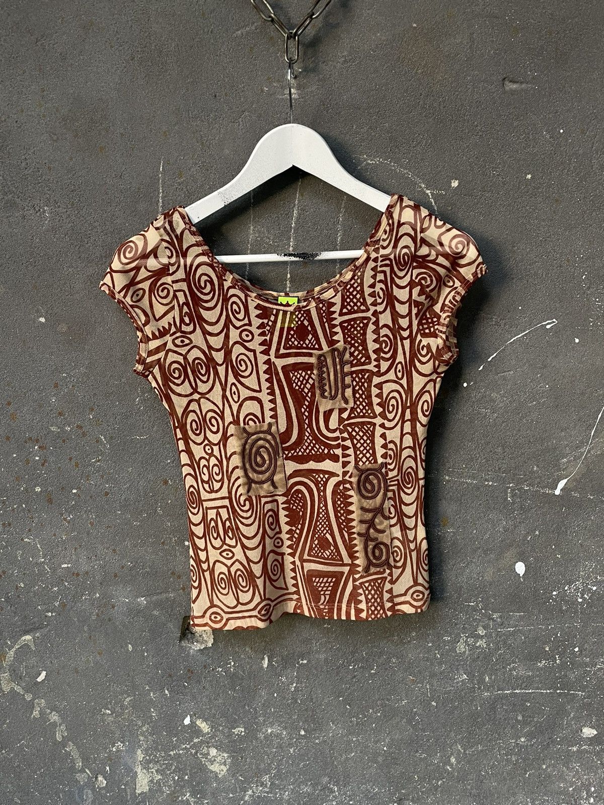 Vintage Save The Queen Mesh Tank Top Japanese JPG Style Y2K Vintage Size L / US 10 / IT 46 - 1 Thumbnail