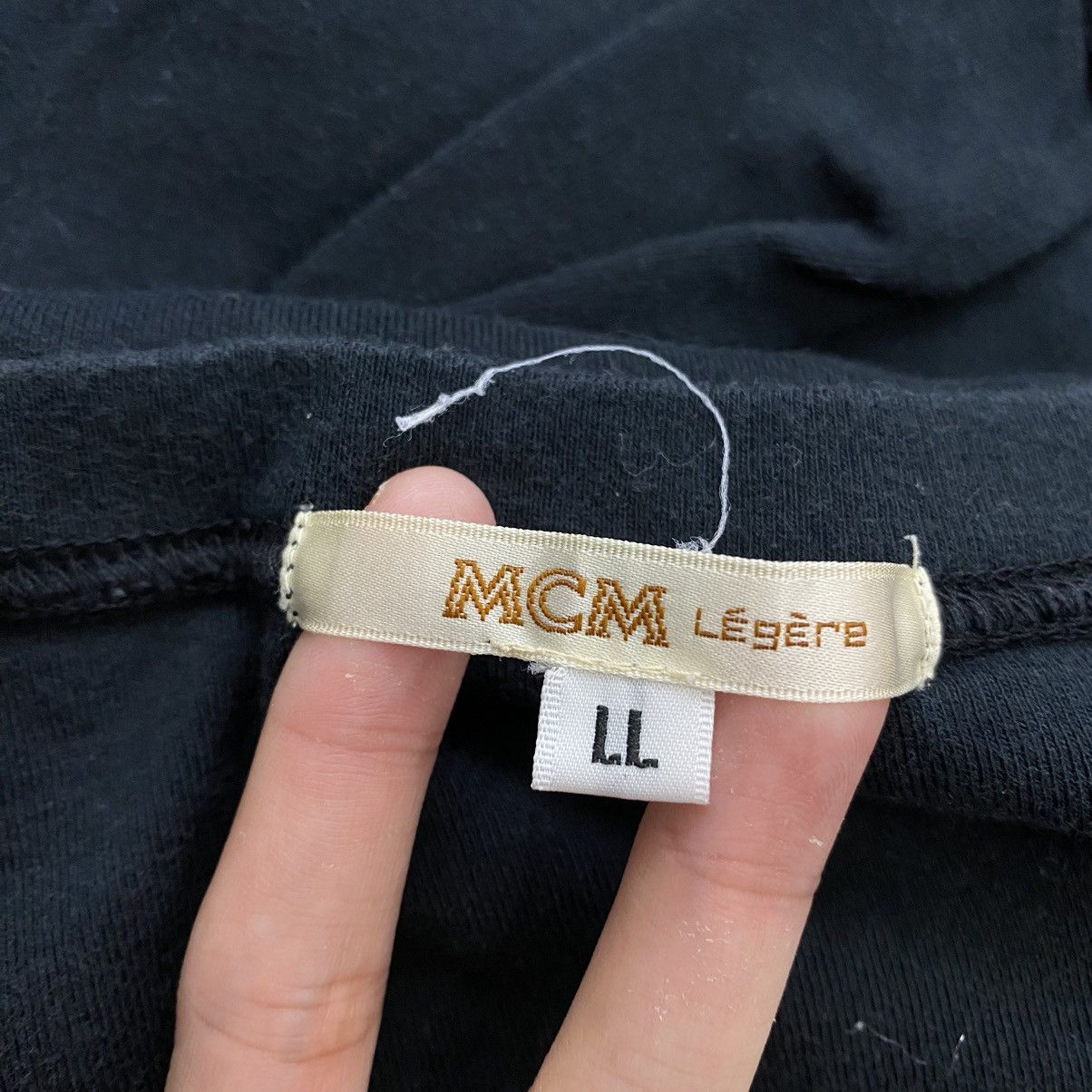 MCM MCM LEGERE MUNCHEN Germany Designer Black Long Sleeve Shirt Size L / US 10 / IT 46 - 5 Thumbnail