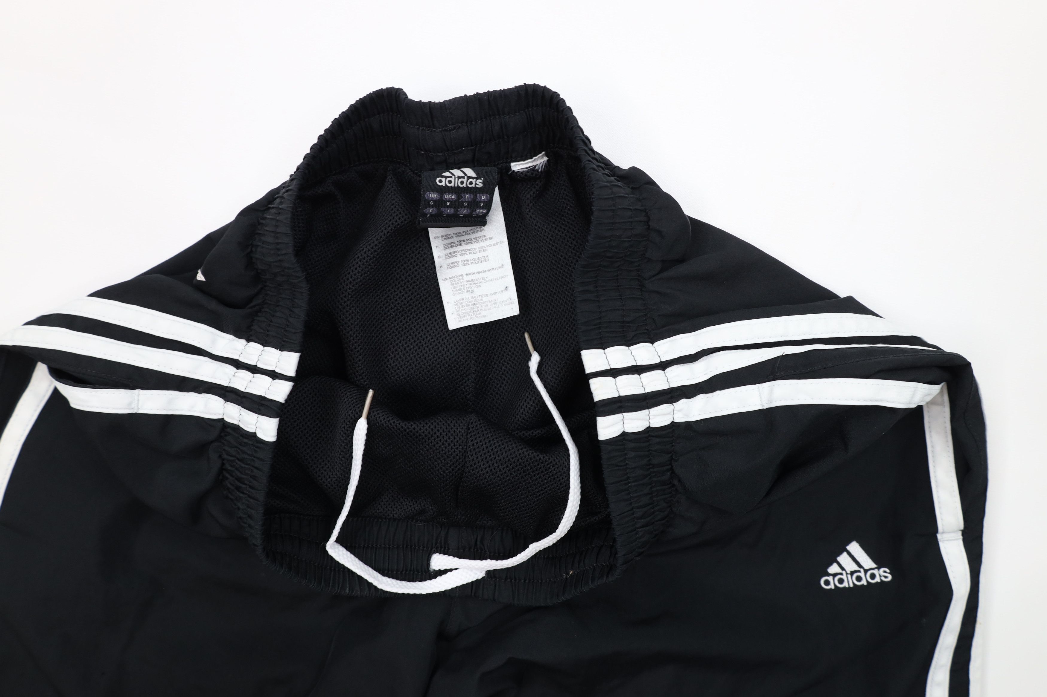 Adidas Vintage Y2K Adidas Spell Out Striped Lined Wide Leg Pants Size US 32 / EU 48 - 10 Thumbnail