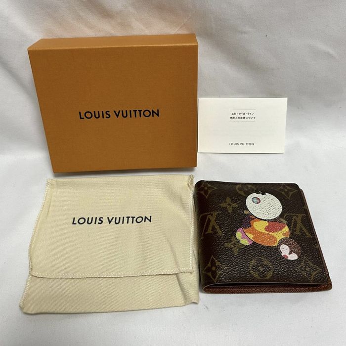 Louis Vuitton Monogram Murakami Panda Wallet (SHG-sH1mEa)