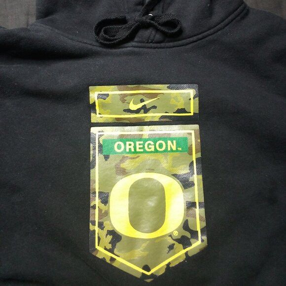 NCAA × Nike Nike Oregon Ducks Service Salute Hoodie Sweatshirt Size US M / EU 48-50 / 2 - 1 Thumbnail