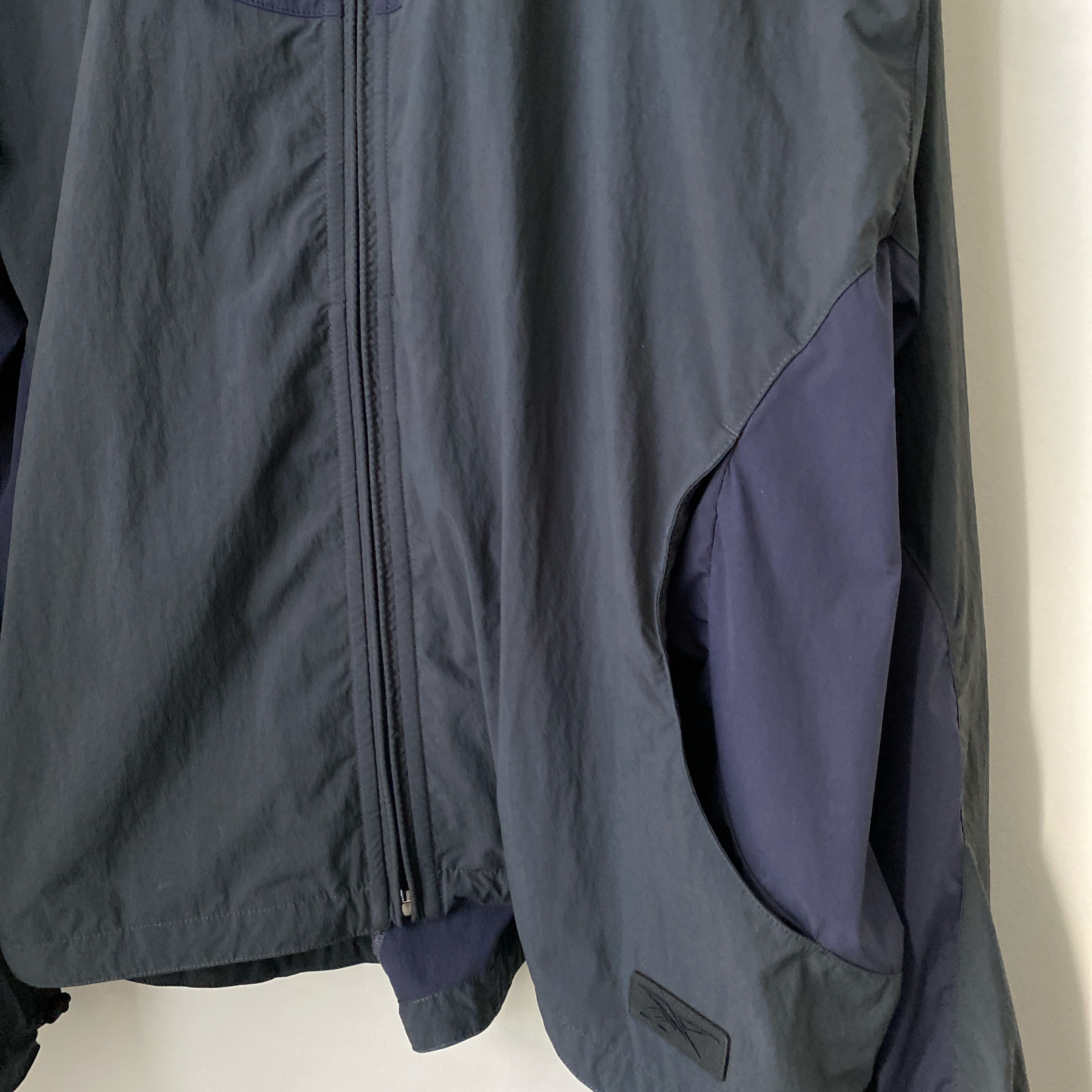 Reebok Gray Paneled Track Jacket Size US M / EU 48-50 / 2 - 5 Thumbnail