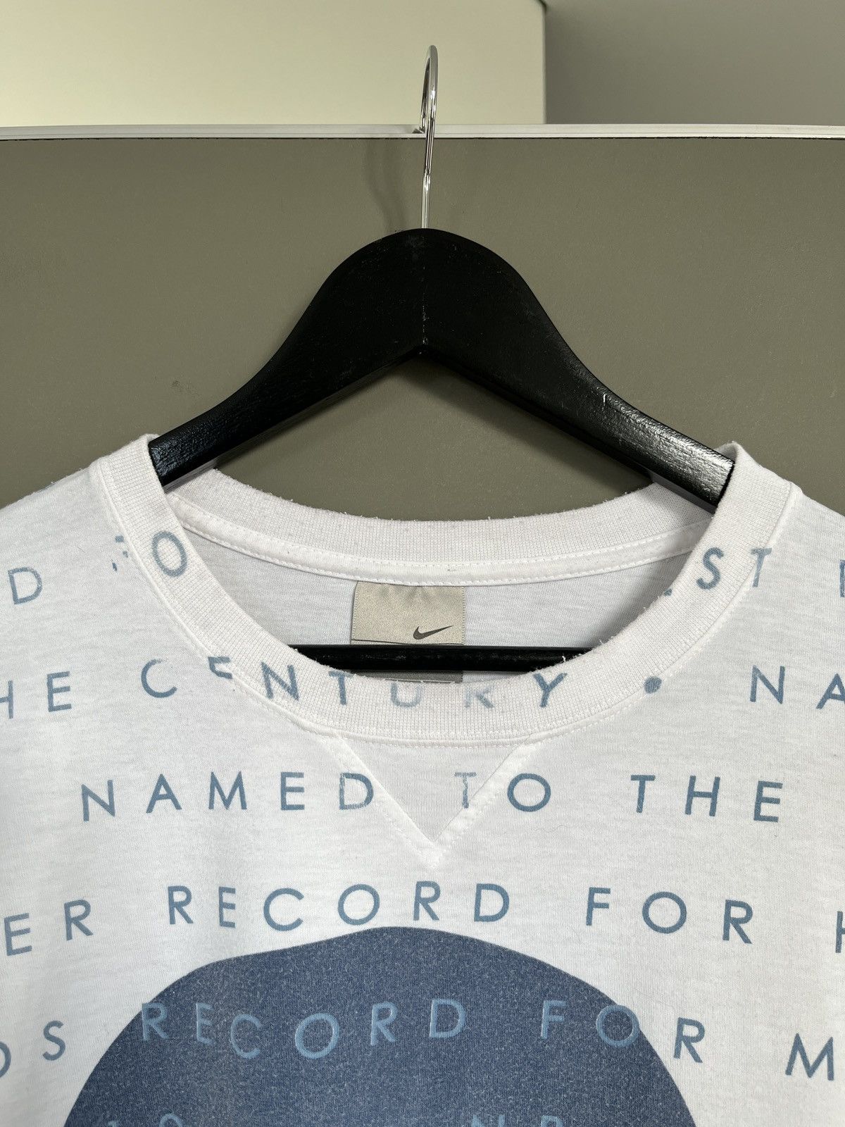 Nike Nike Vintage Extra RARE Jordan Overprinted T-shirt Size US XL / EU 56 / 4 - 4 Thumbnail