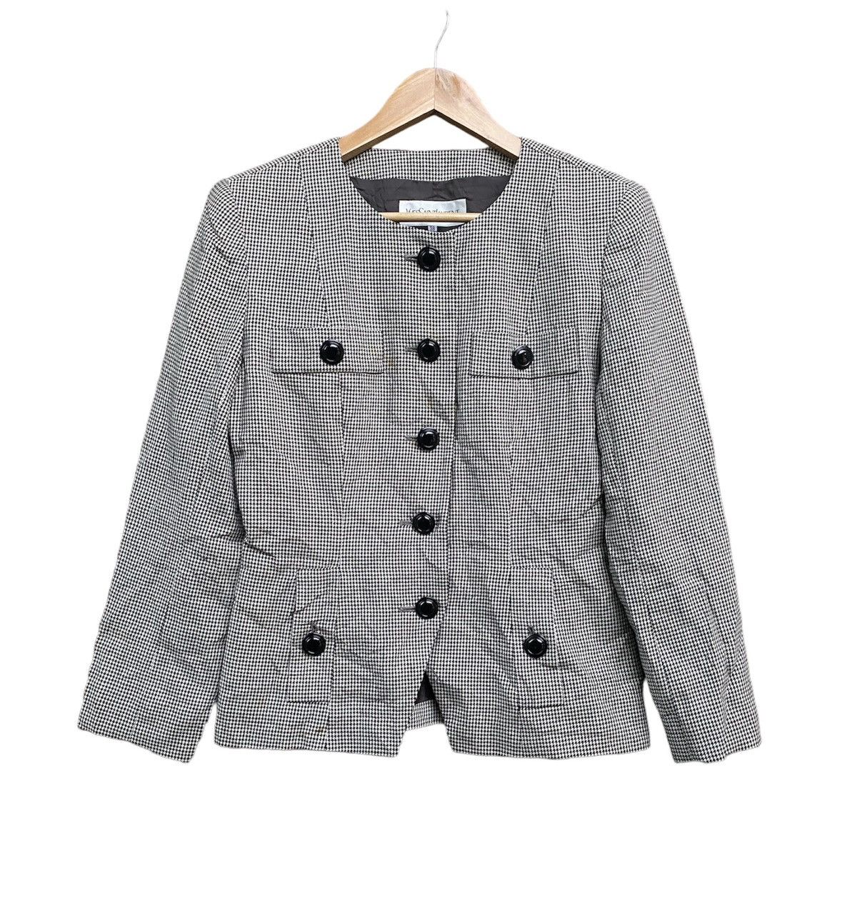 Vintage × Yves Saint Laurent Vintage Yves Saint Lauren Button Up Top Size M / US 6-8 / IT 42-44 - 1 Thumbnail