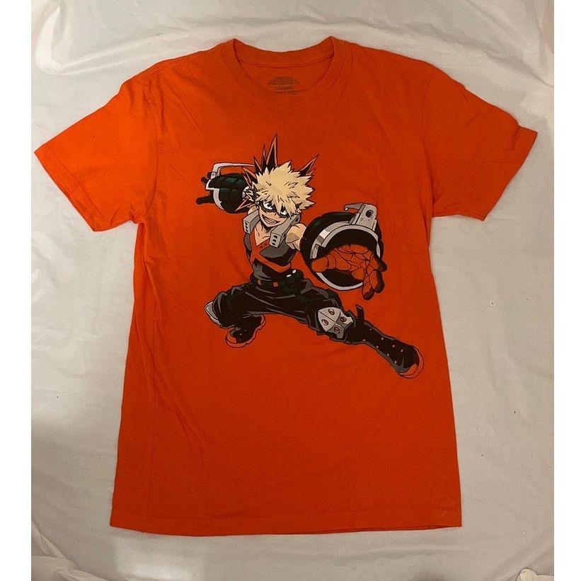 Other My Hero Academia Katsuki Bakugo T-Shirt - Orange - Size: S Size US S / EU 44-46 / 1 - 2 Thumbnail