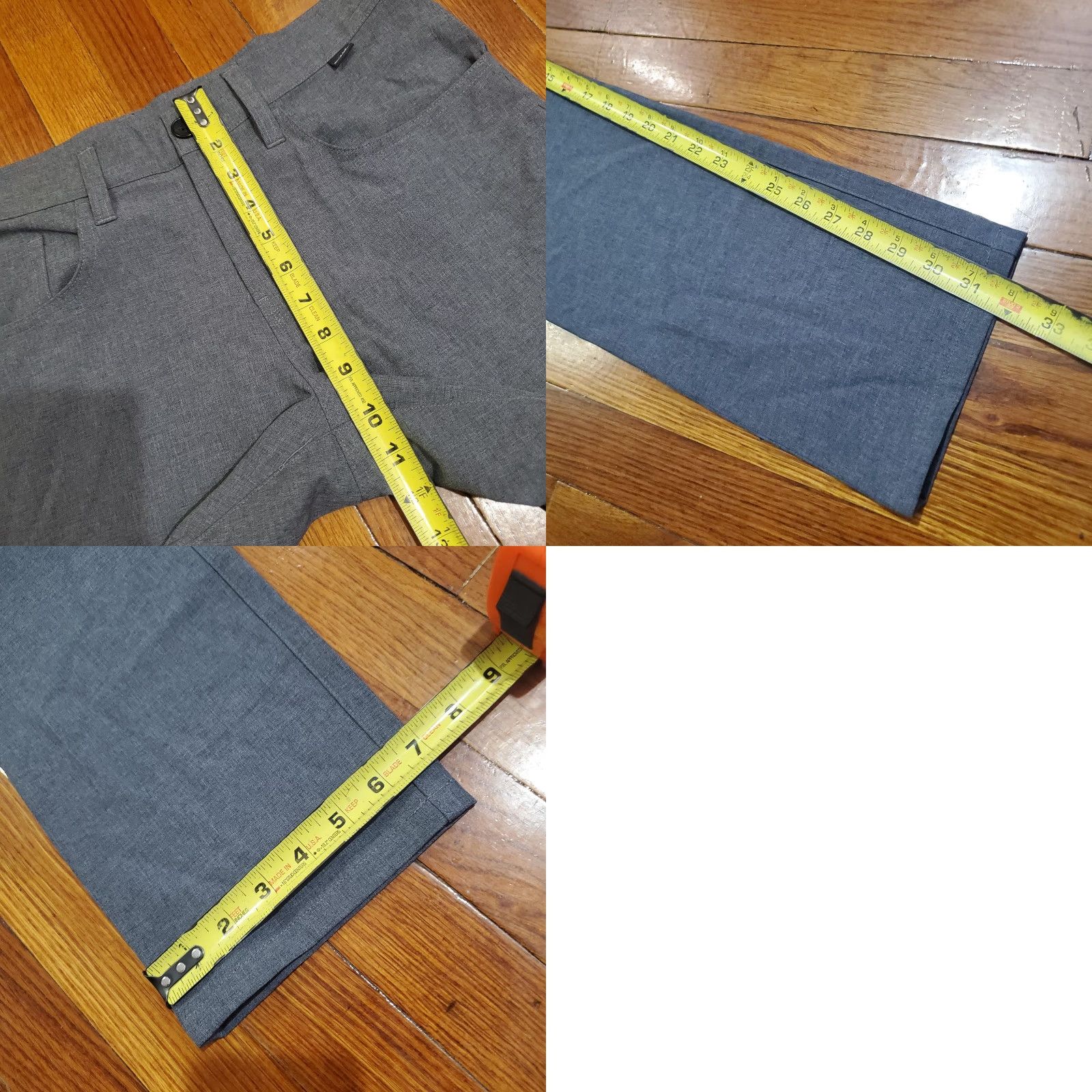 TravisMathew TravisMathew Pants Mens 30 Gray Performance Stretch 5-Pocket Golf Casual Khakis Shirt? Size US 30 / EU 46 - 9 Thumbnail