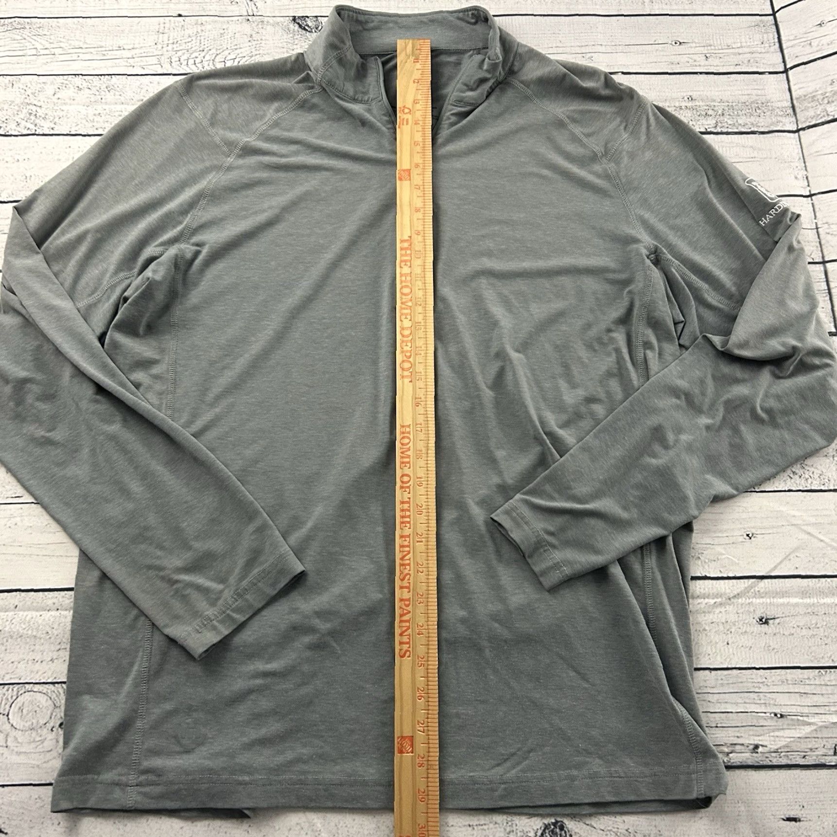TravisMathew Travis Mathew 1/4 Zip Pullover Lightweight Jacket Men's XL Gray TPC Harding Park Size US XL / EU 56 / 4 - 4 Thumbnail