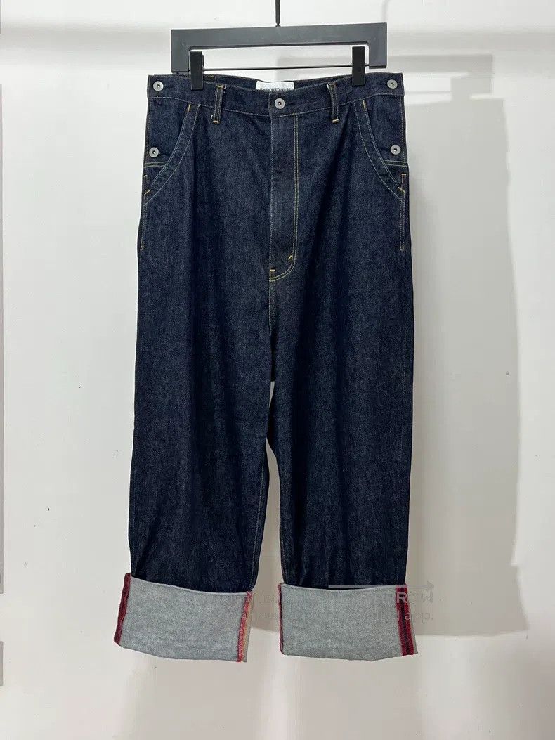 Junya Watanabe Junya Watanabe size XS Turn-up straight jeans Size 23" - 1 Thumbnail