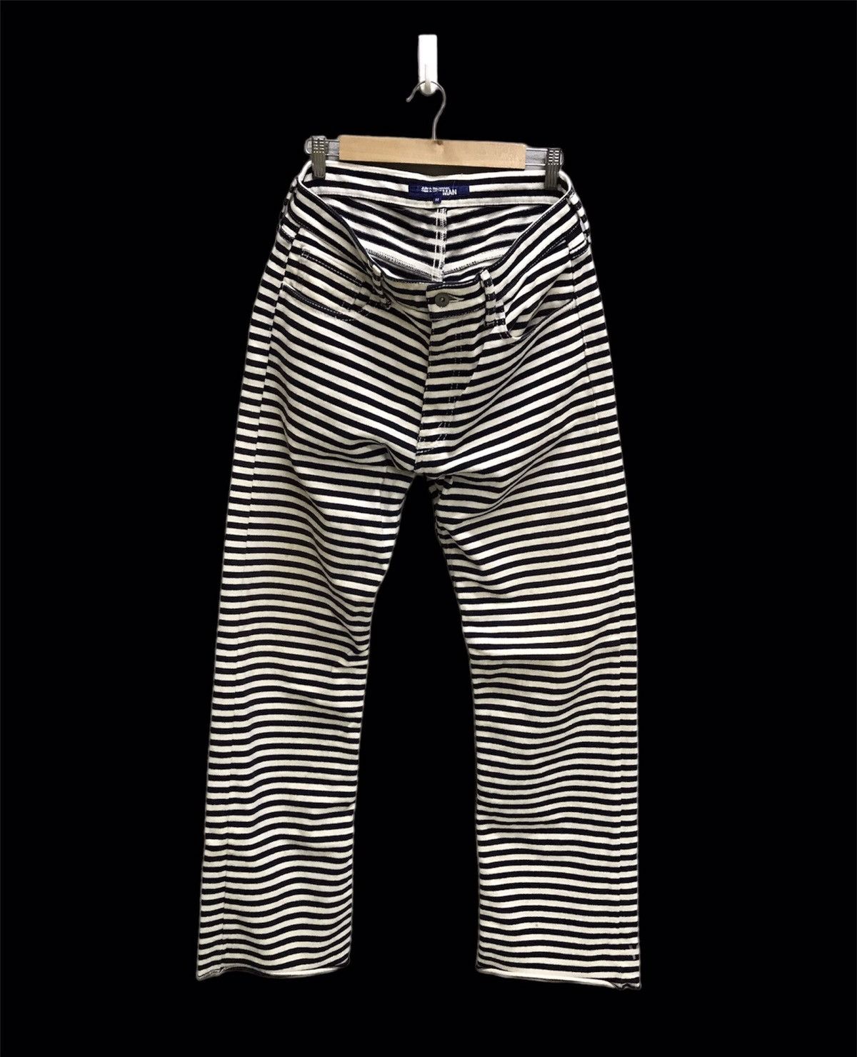JUNYA WATANABE COMME DES GARCON MAN PRISON STYLE STRIPE PANT