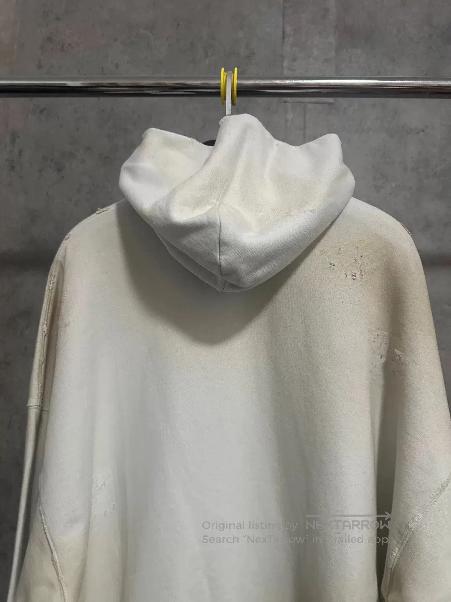 Balenciaga Balenciaga Manchester United Distressed Hoodie. Size US XL / EU 56 / 4 - 5 Thumbnail