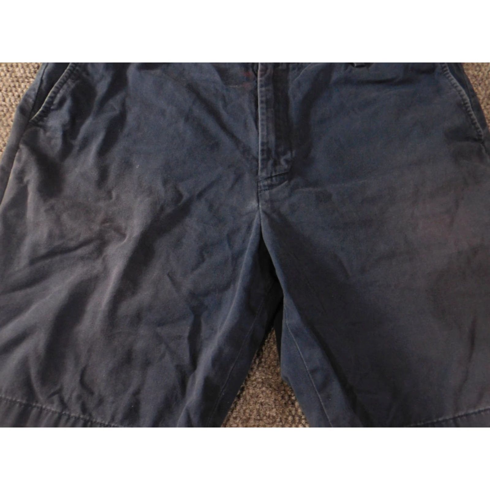 Nautica Nautica Shorts 40W Men Regular Classic Chino Blue Cotton Zipper Front Flat Front Lightweight Casual Size US 40 / EU 56 - 4 Thumbnail