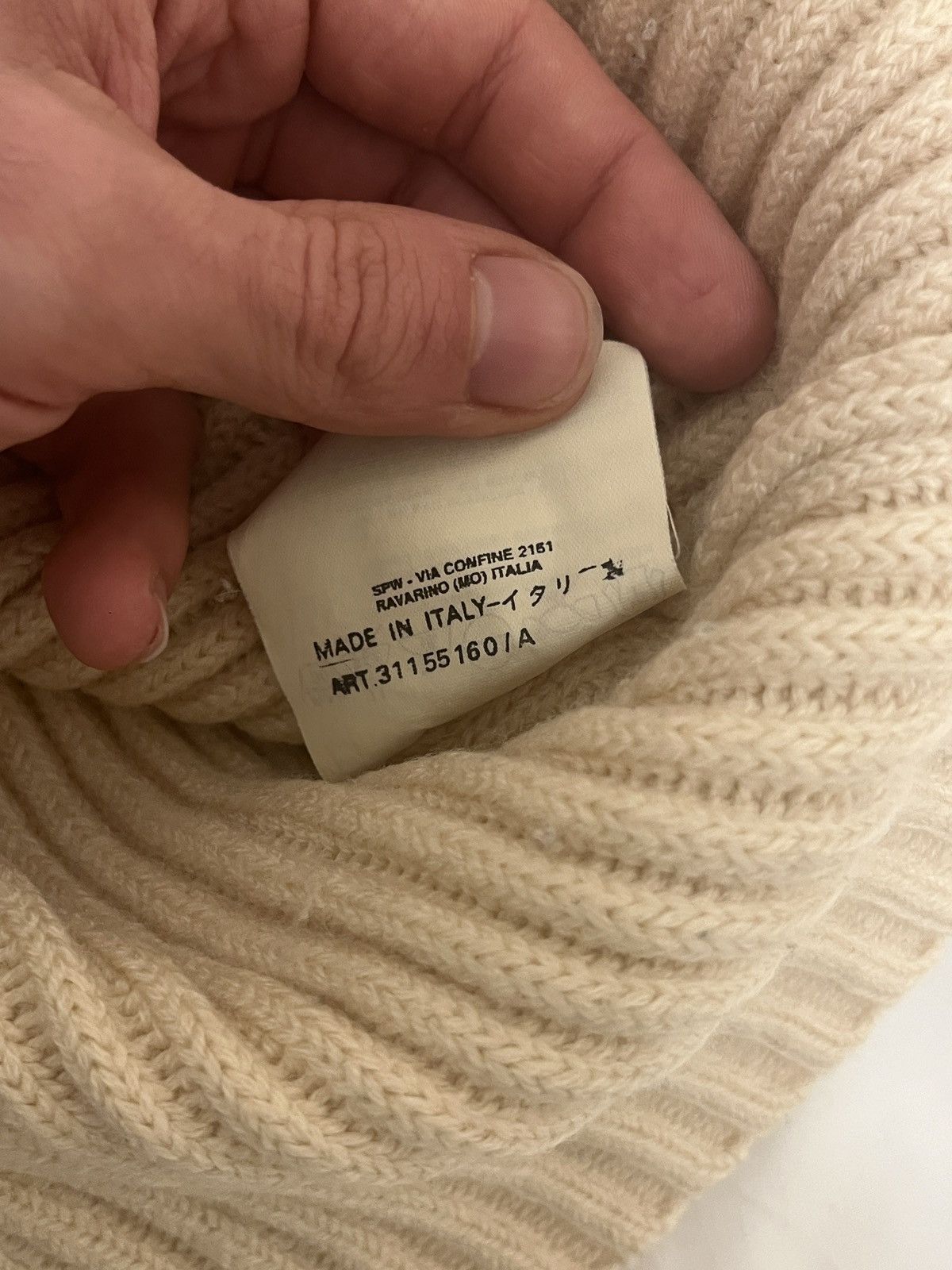 Stone Island Stone Island Vintage 1999 Ribbed Knit Sweater Size US S / EU 44-46 / 1 - 7 Thumbnail