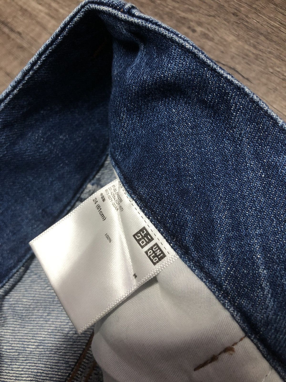 Japanese Brand × Uniqlo × Vintage Uniqlo Jeans Fit Relaxed Style Tapered With Belt (unisex) Size 28" / US 6 / IT 42 - 17 Thumbnail