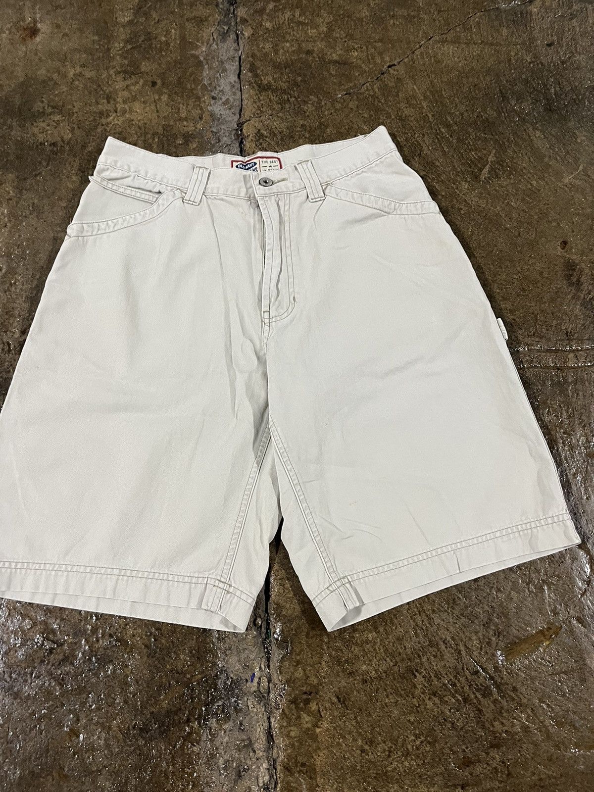Carhartt × JNCO × Vintage Crazy Vintage Y2K Old Navy Baggy Carpenter Skater Shorts Size US 30 / EU 46 - 6 Thumbnail