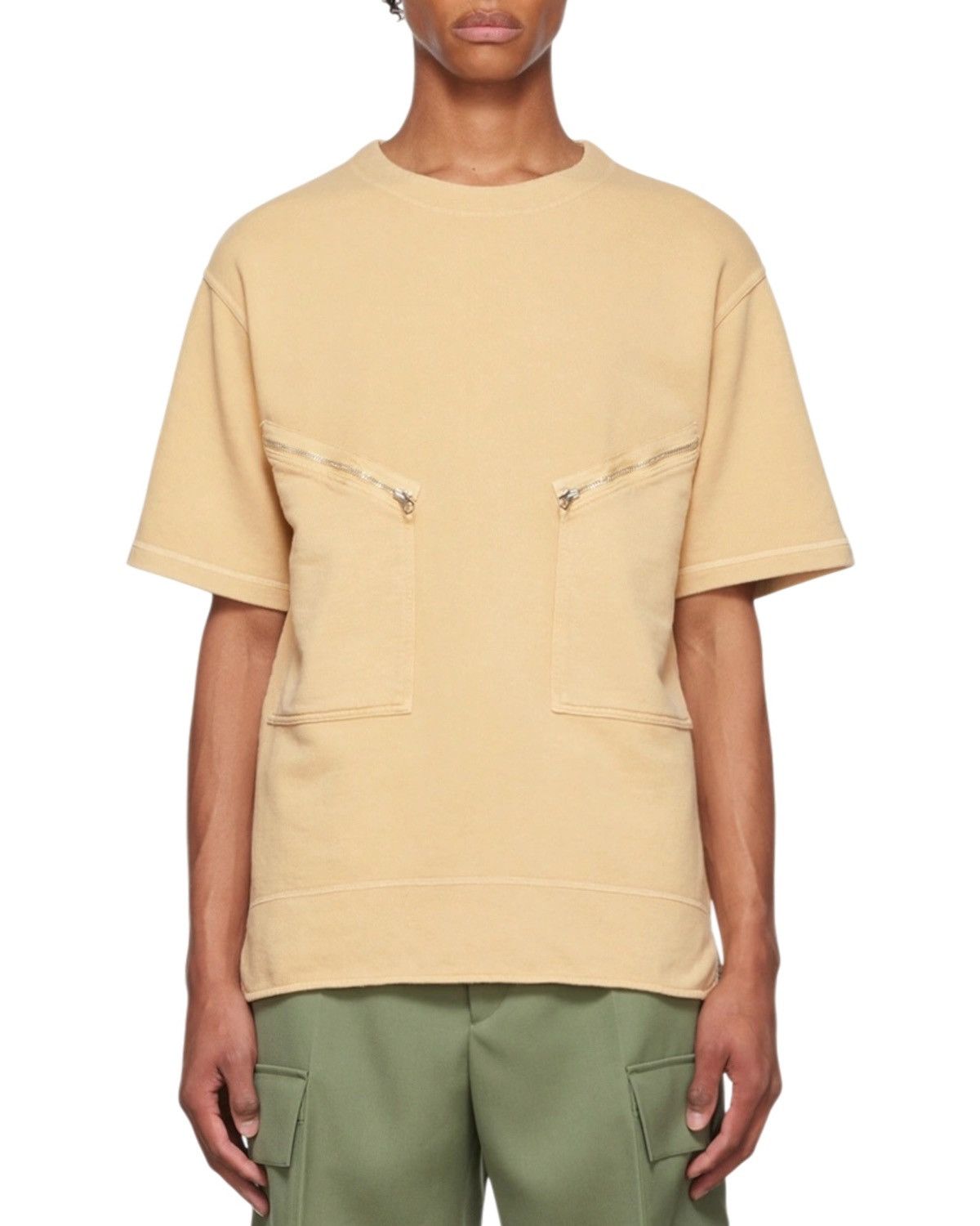 Jil Sander Jil Sander Zipped Patch Pocket Crewneck Shirt Size US L / EU 52-54 / 3 - 1 Thumbnail